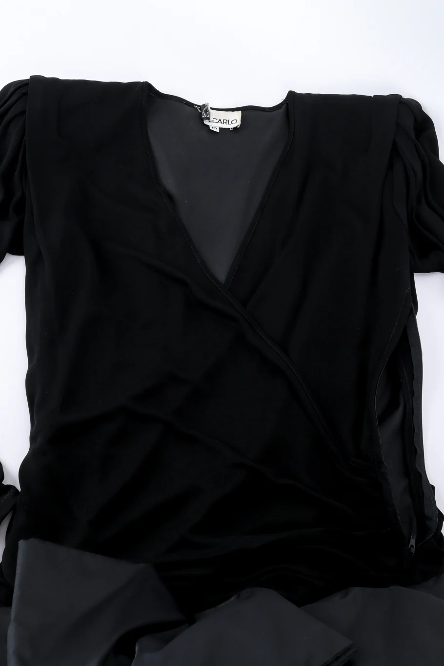 Peplum Bow Cocktail Dress - Image 6