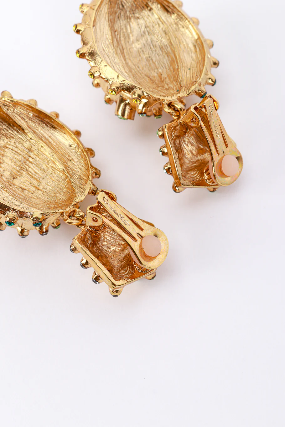 Peridot Cactus Drop Earrings - Image 5