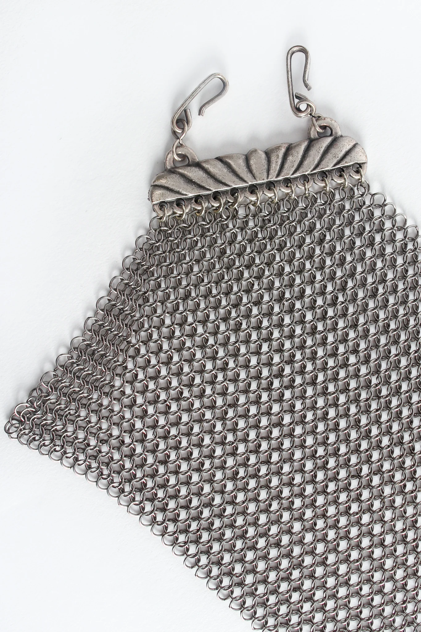 Pewter Mesh Layered Choker Collar - Image 7