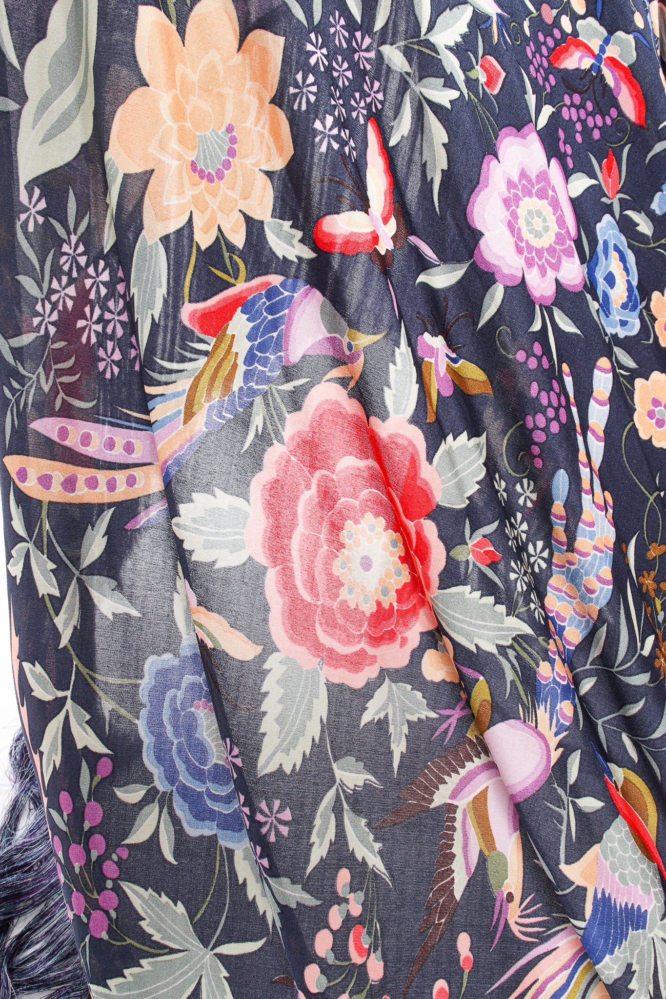 1971 Piano Shawl Fringe Dress - Image 20