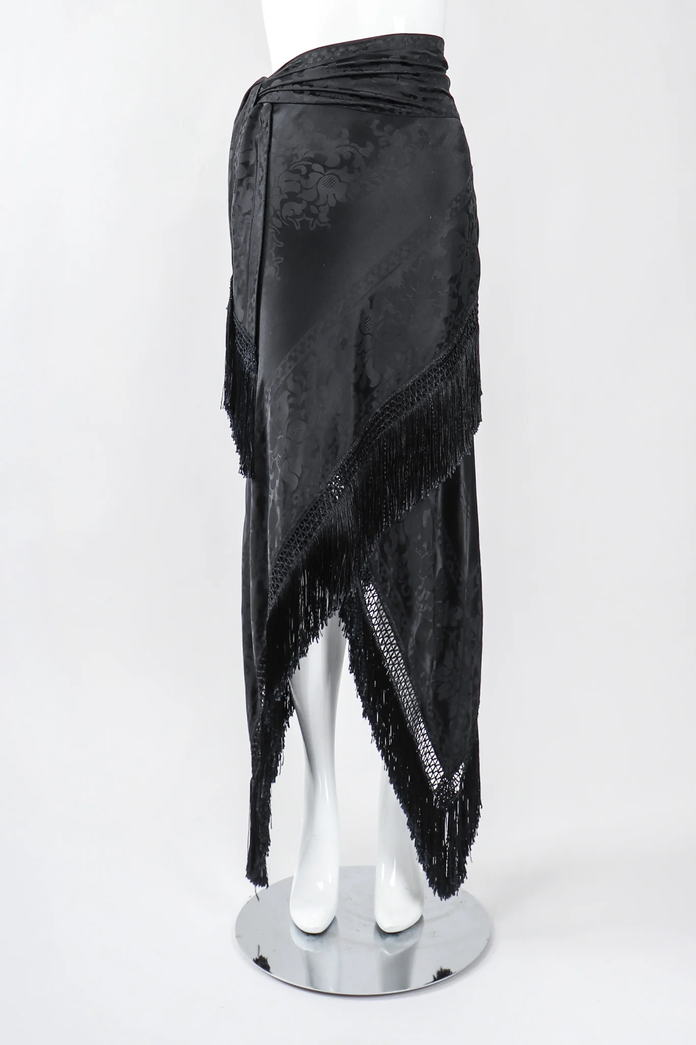 Piano Shawl Fringe Skirt - Image 2
