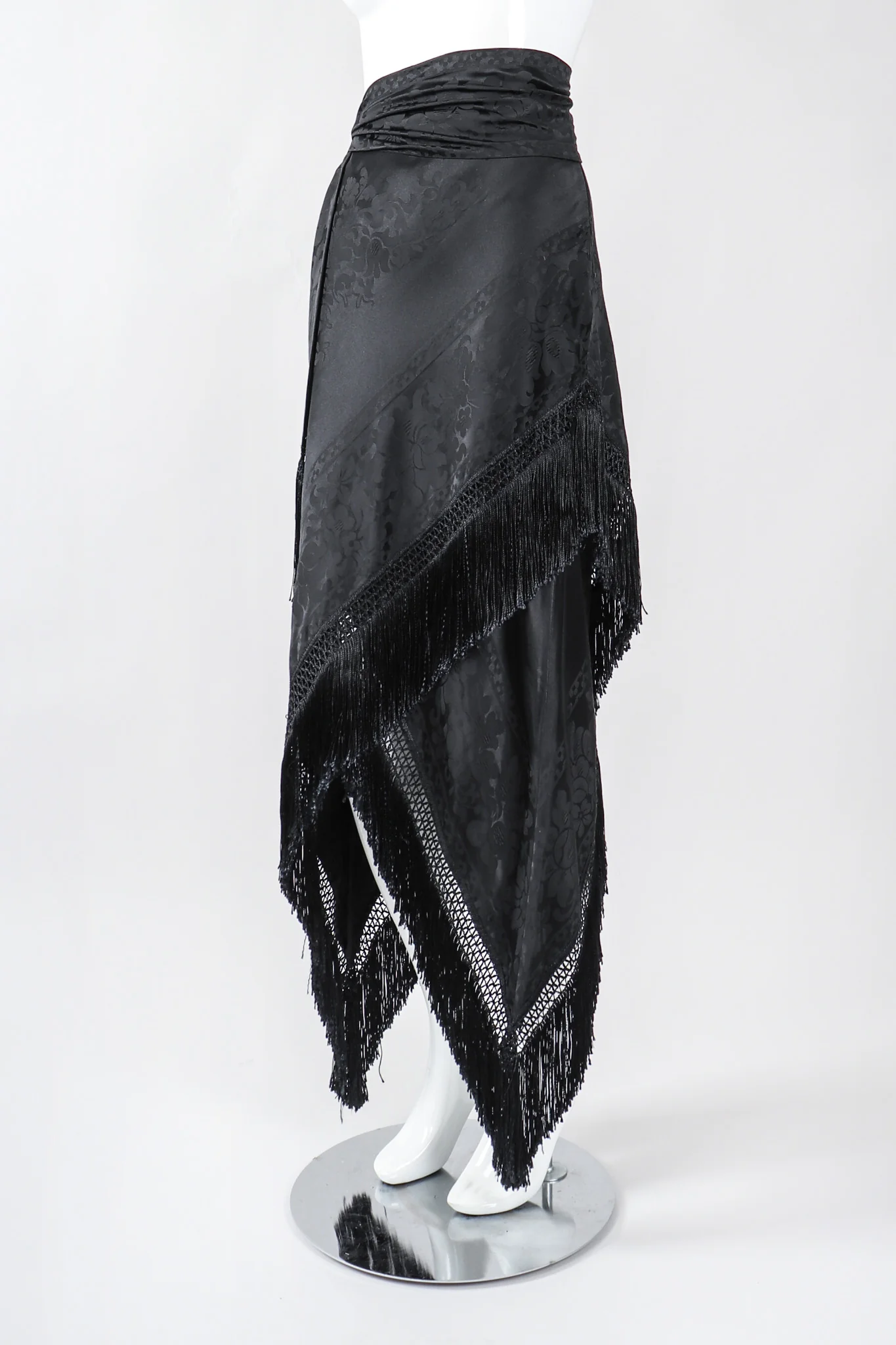 Piano Shawl Fringe Skirt - Image 3