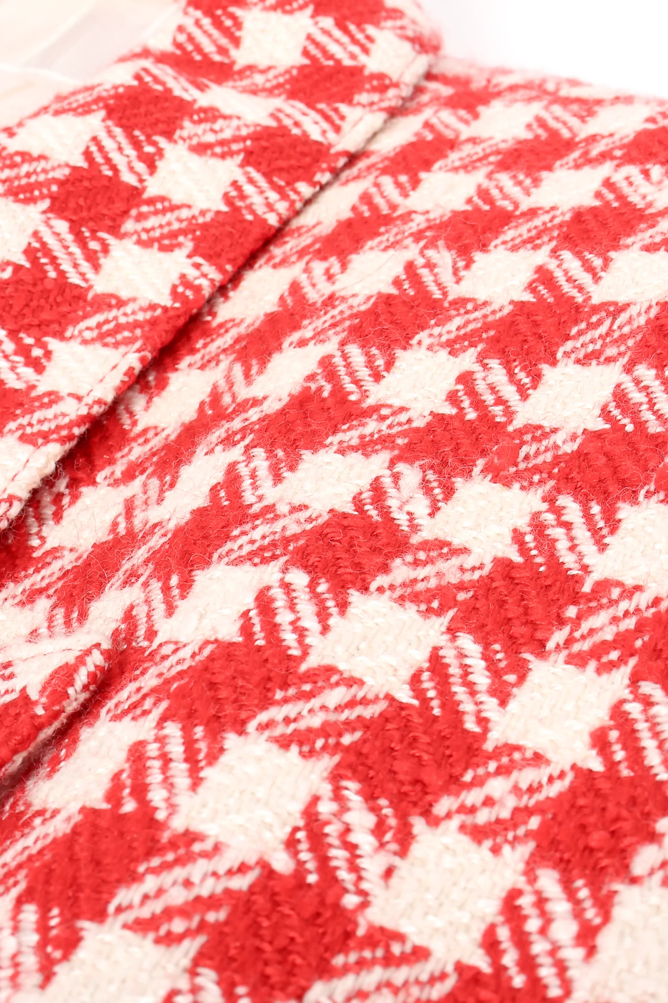 Picnic Houndstooth Crop Jacket - Image 5