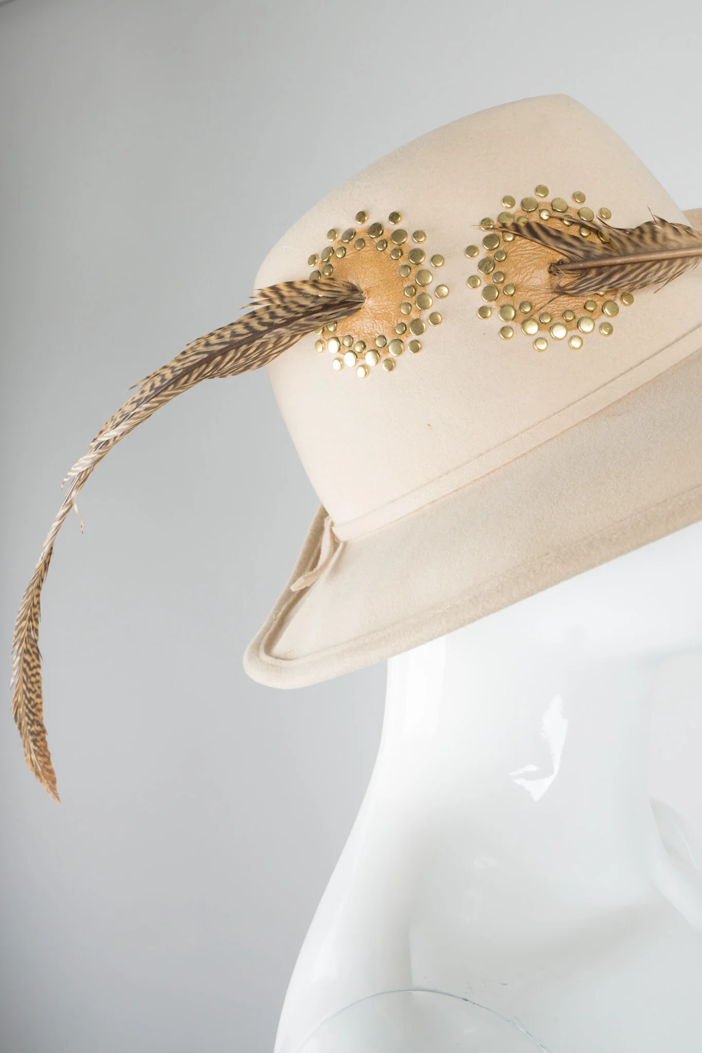 Pierced Feather Hat - Image 4