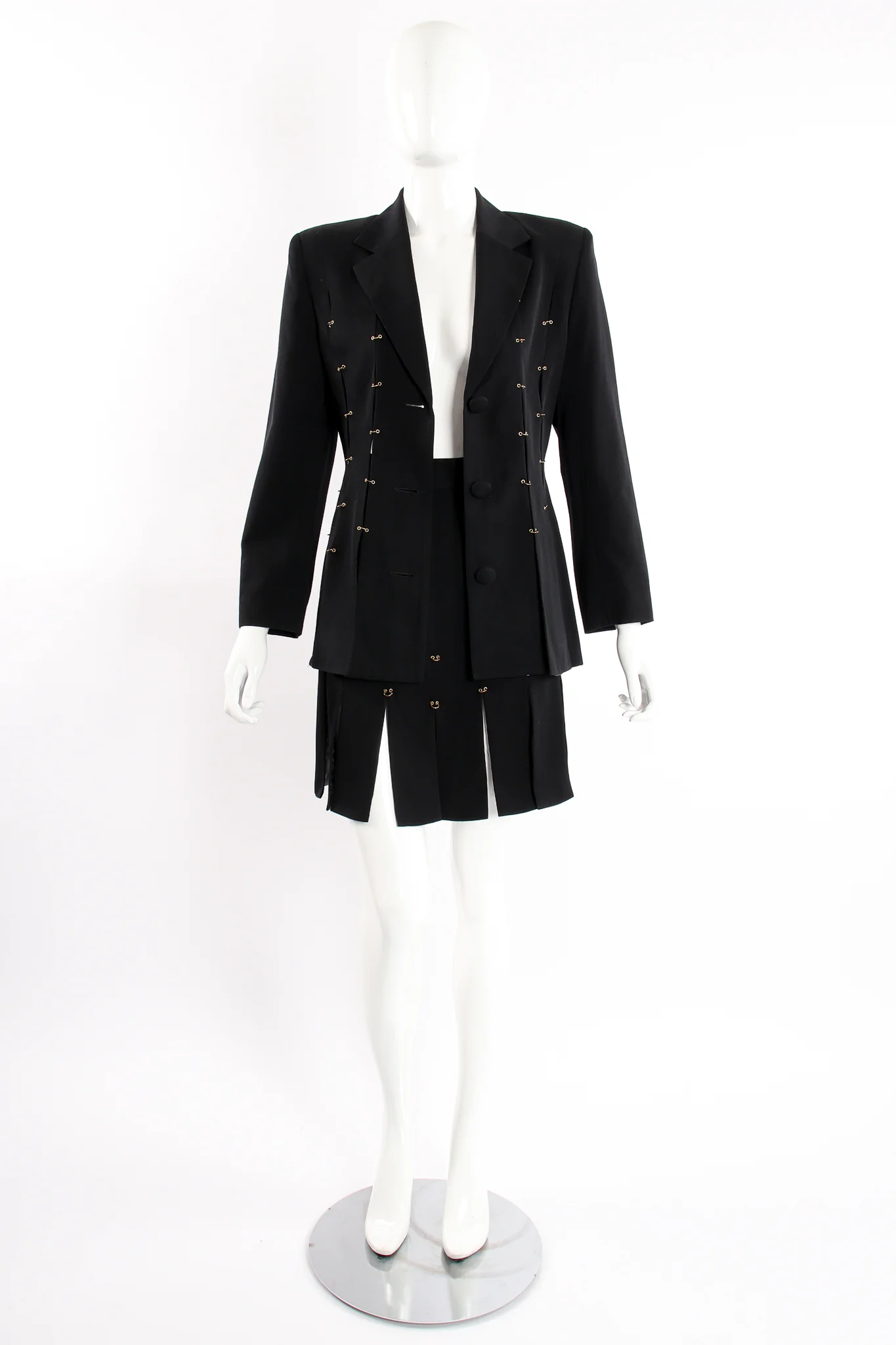 Pierced Ring Carwash Skirt Suit - Image 13
