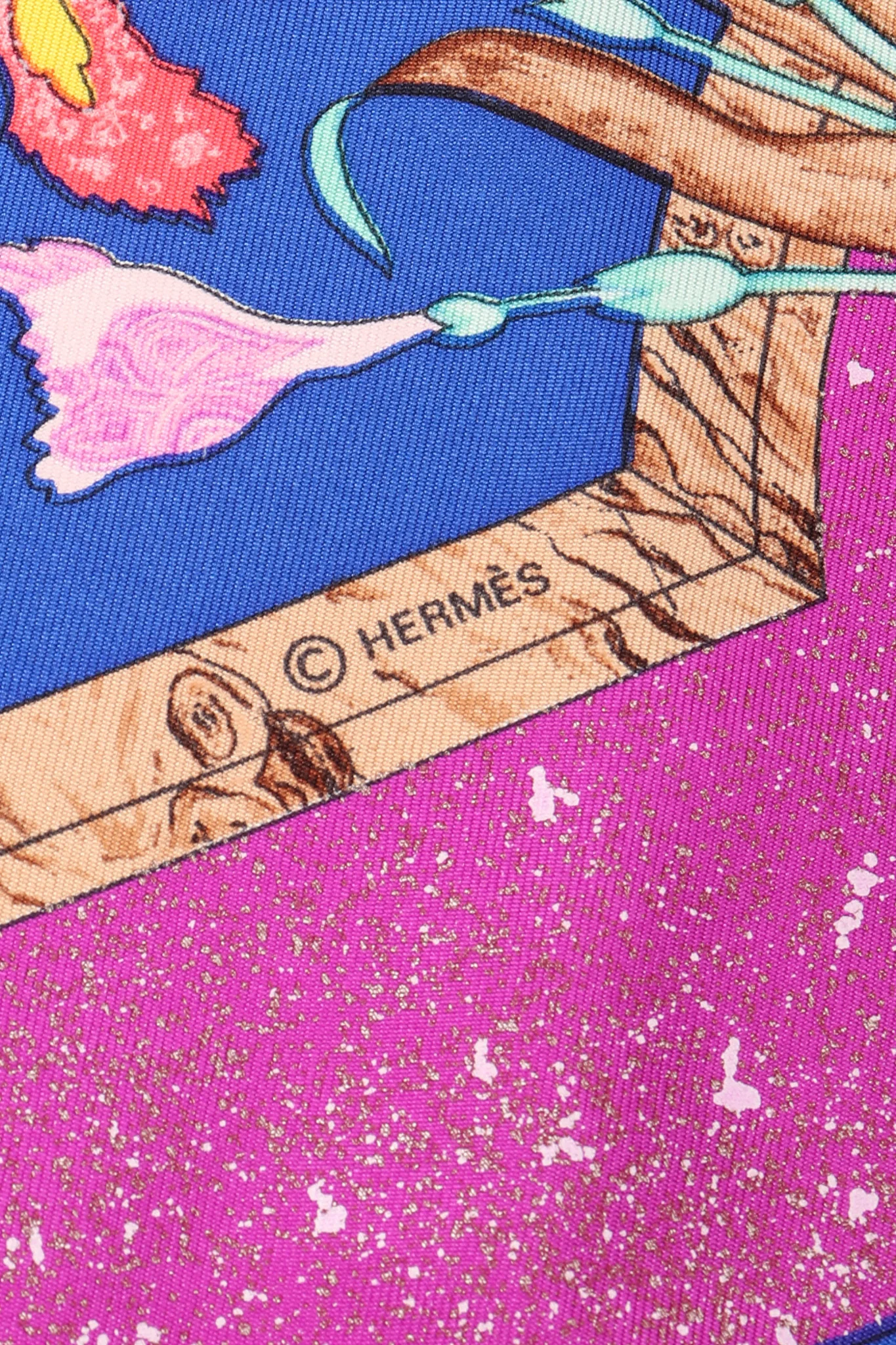 Pierres D'Orient Et D'Occident Scarf Blue - Image 8