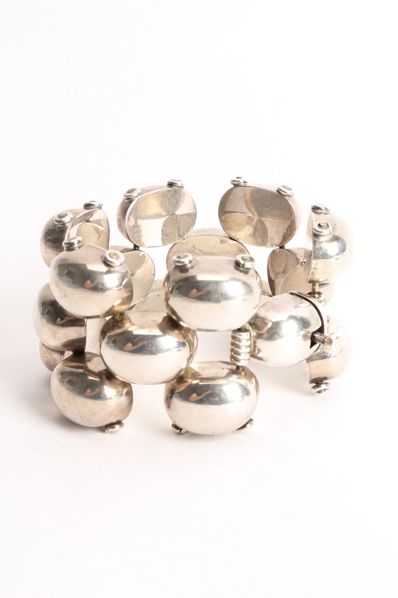 Pillow Ladder Sterling Silver Bracelet - Image 4