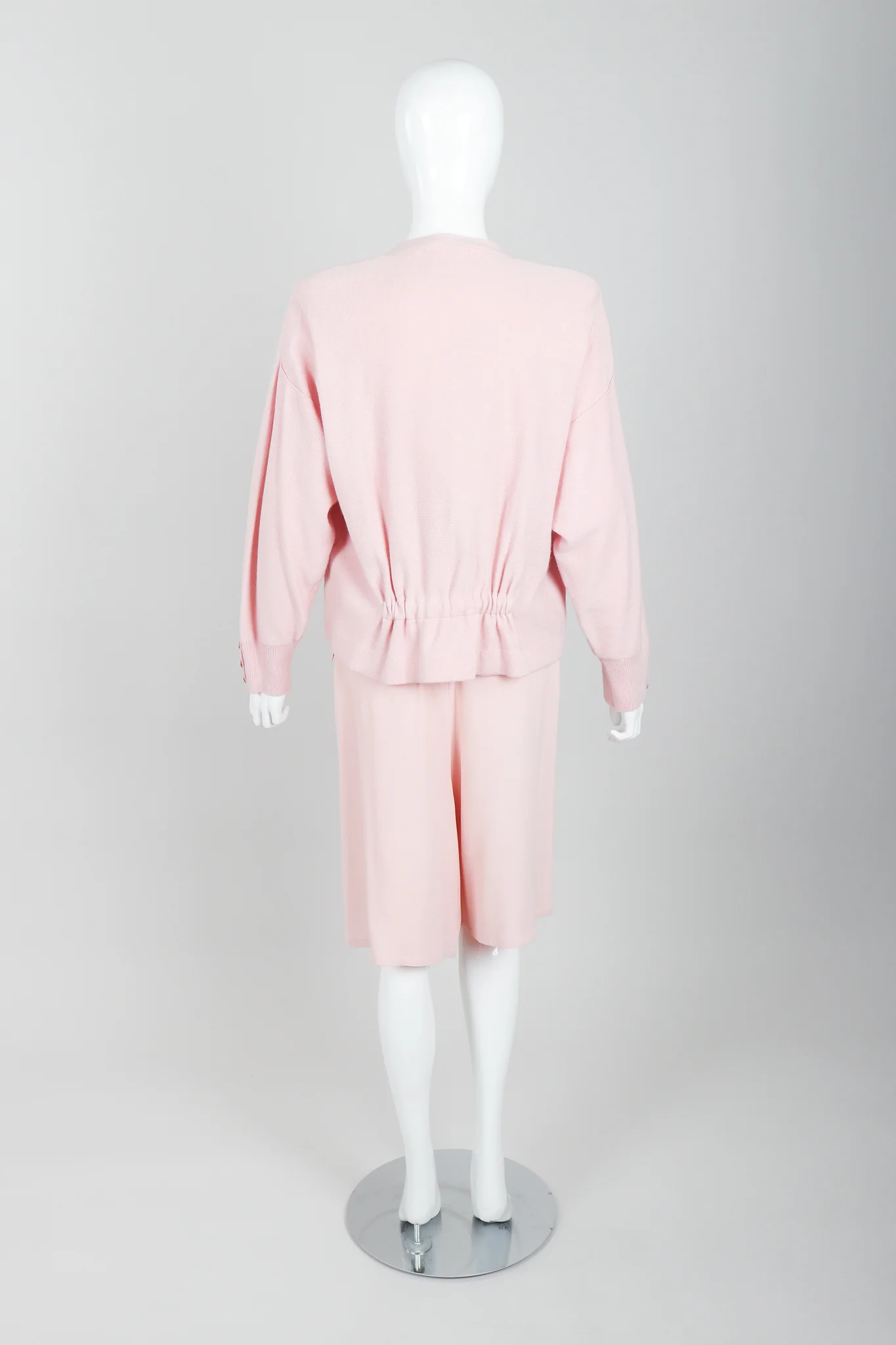 Pink Short & Sweater Ensemble - Image 6