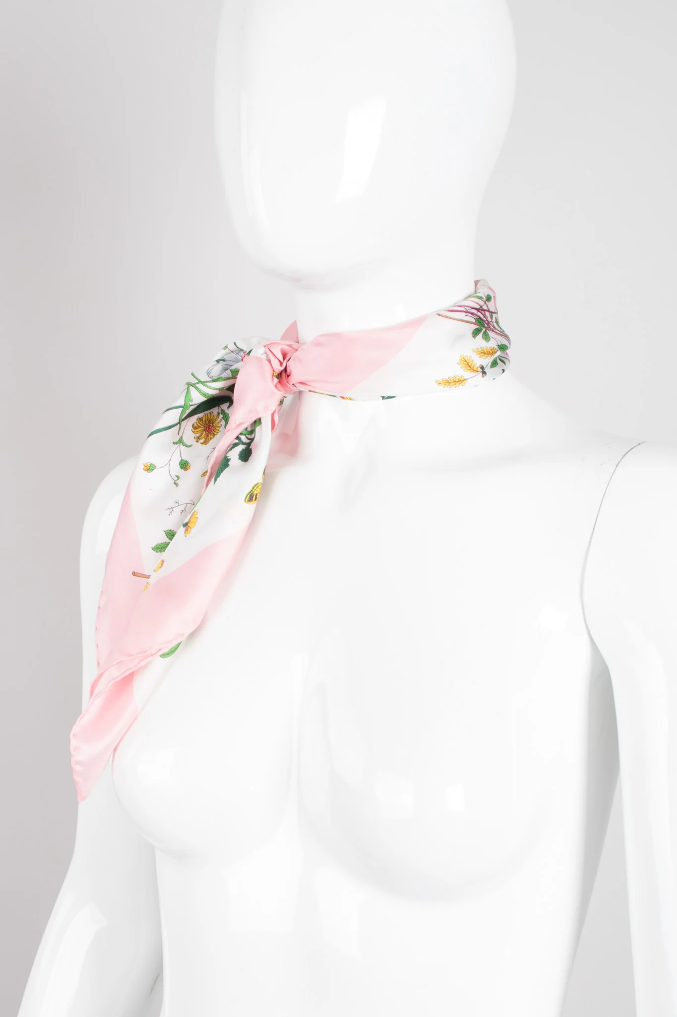 Pink Flora Scarf - Image 2