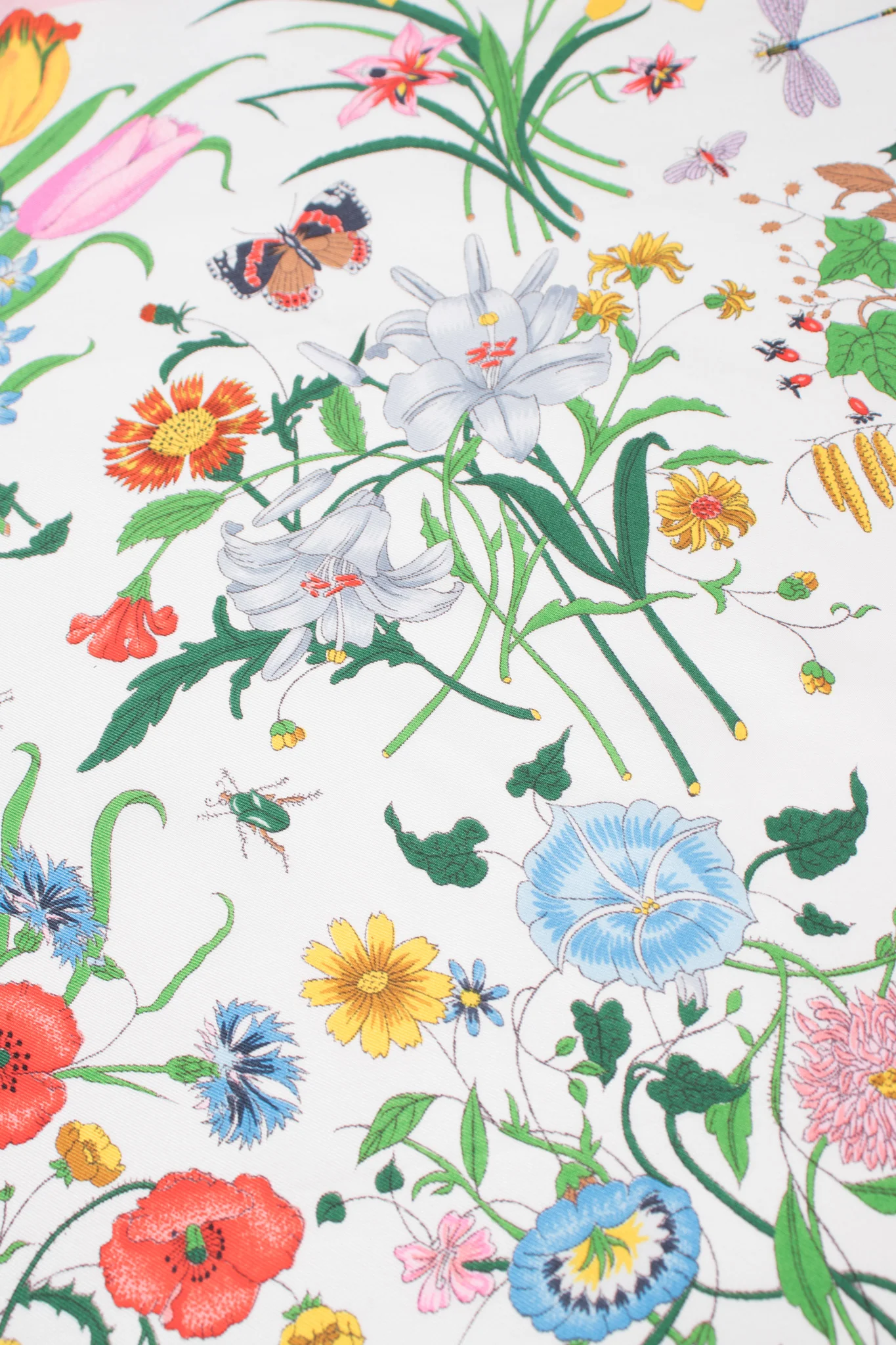 Pink Flora Scarf - Image 3