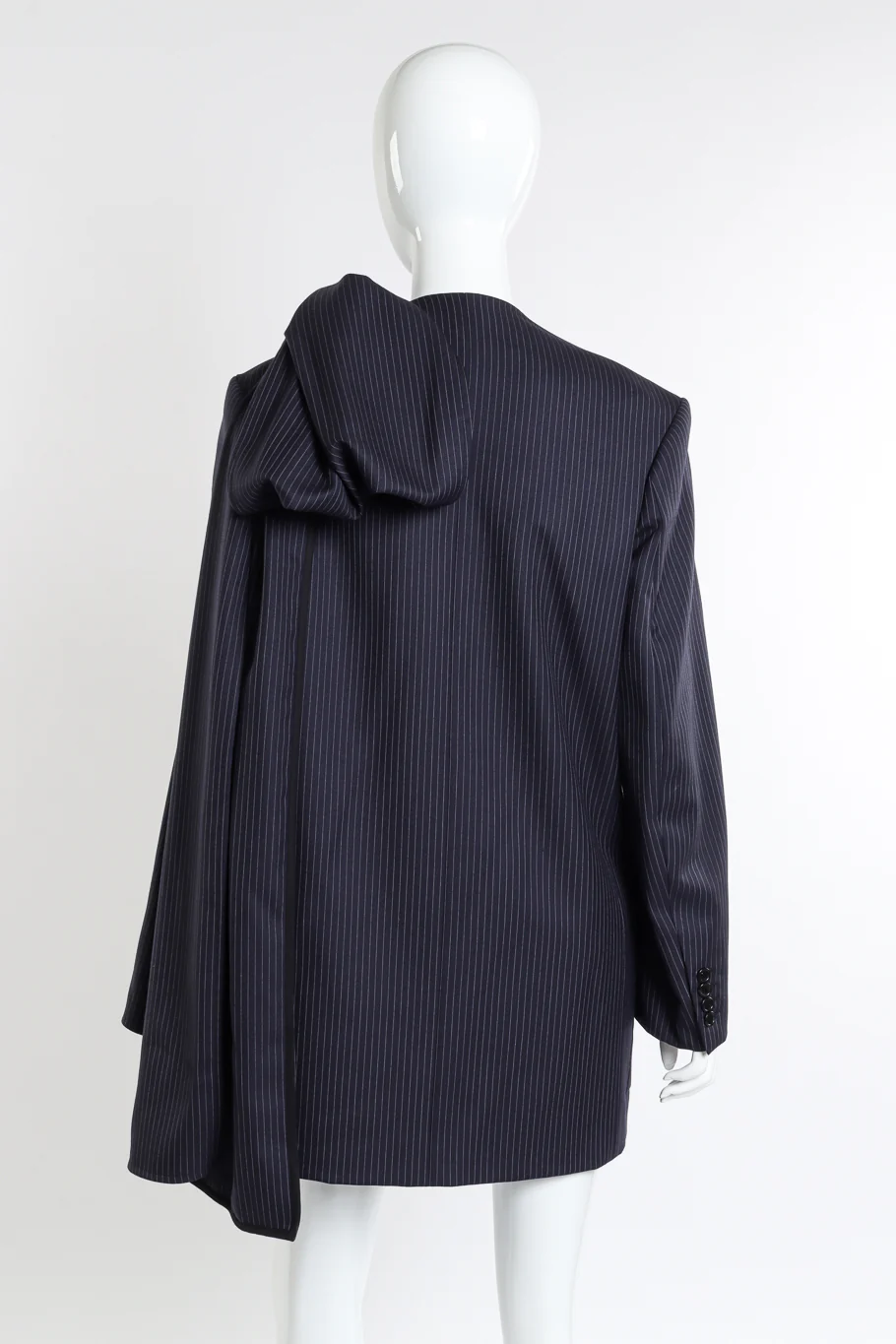Pinstripe Bow Jacket - Image 3