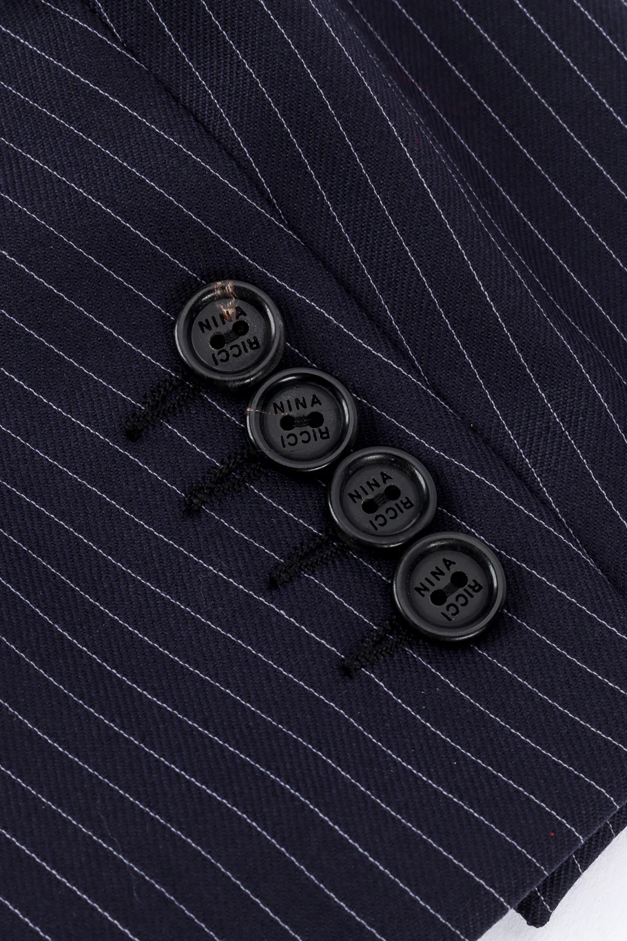 Pinstripe Bow Jacket - Image 5