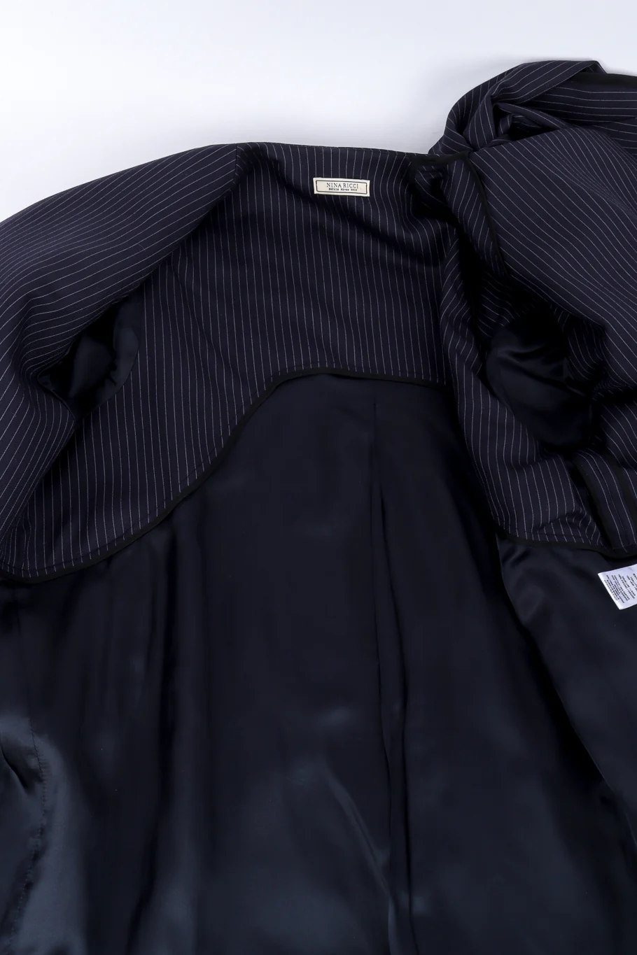 Pinstripe Bow Jacket - Image 6