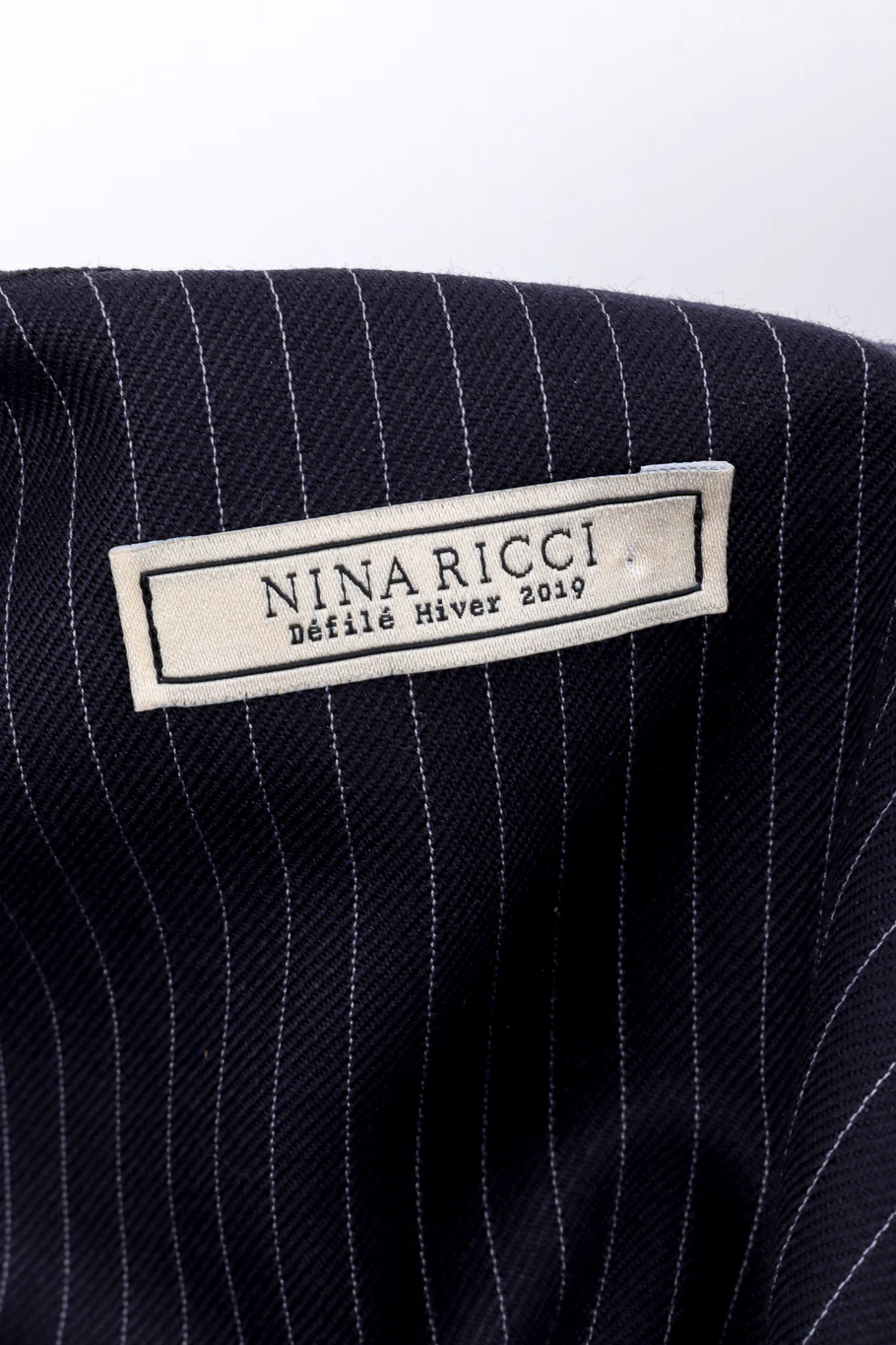 Pinstripe Bow Jacket - Image 8