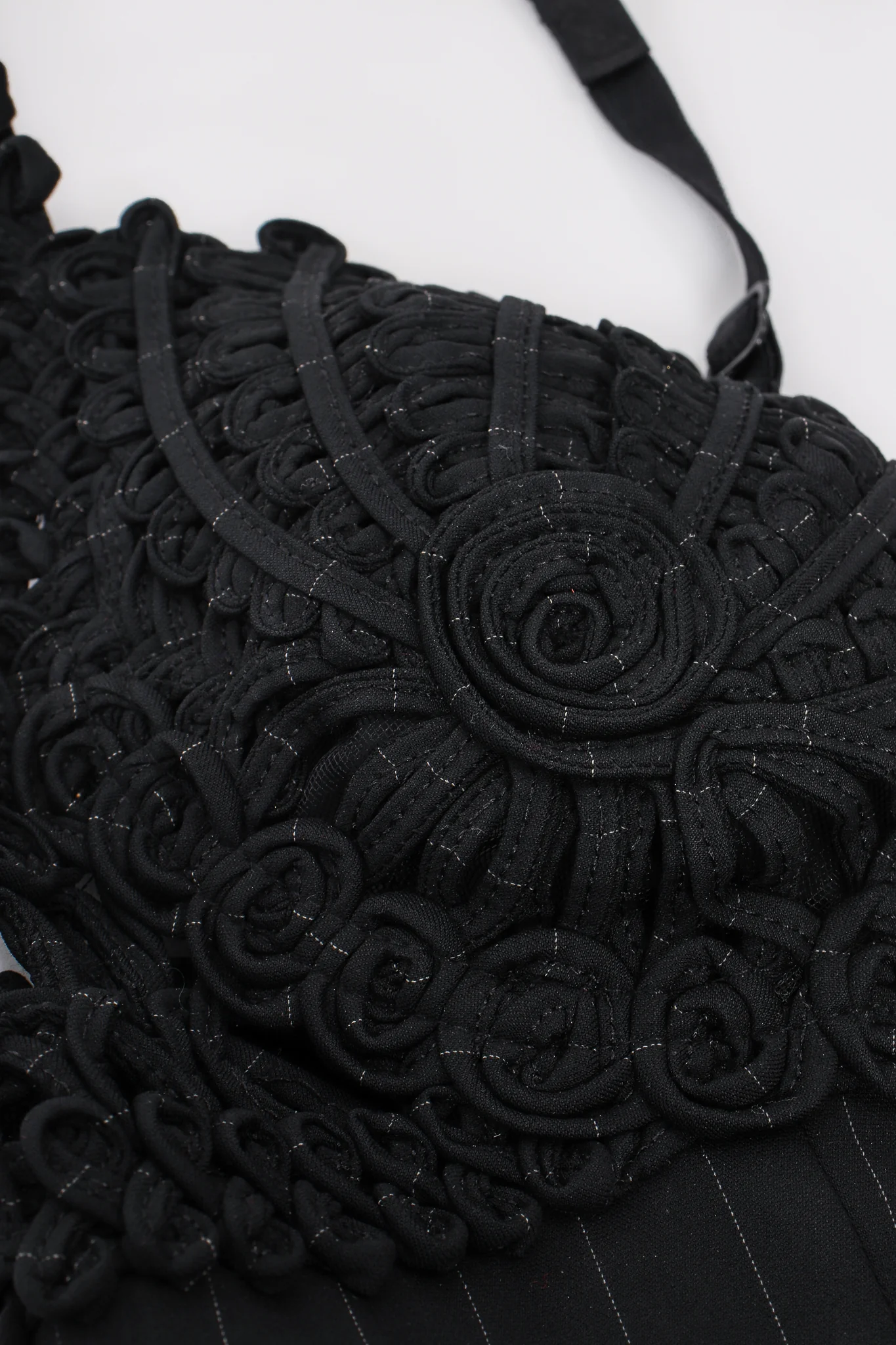 Pinstripe Bustier Bra Jacket - Image 16