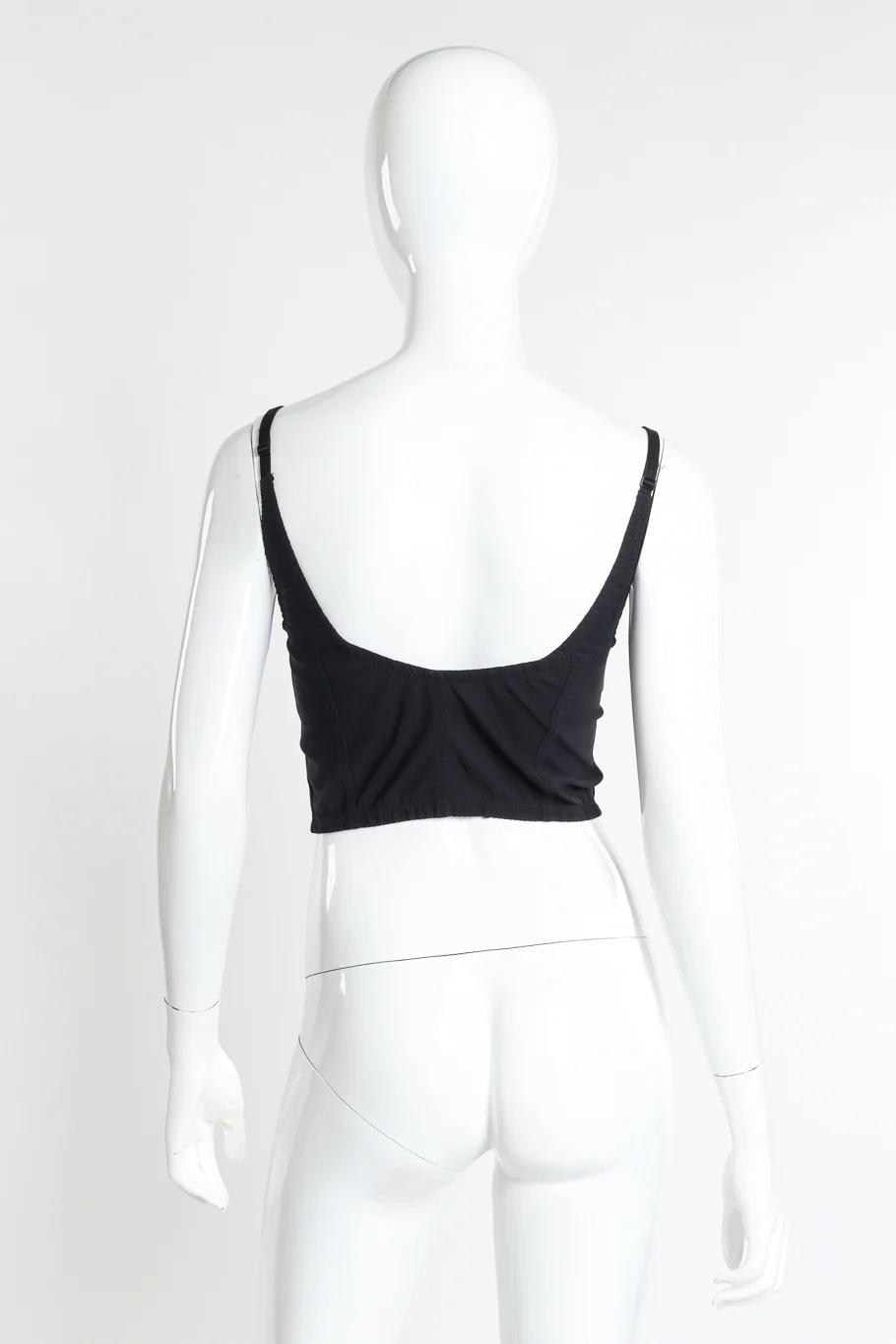 Pinstripe Crop Bustier - Image 3