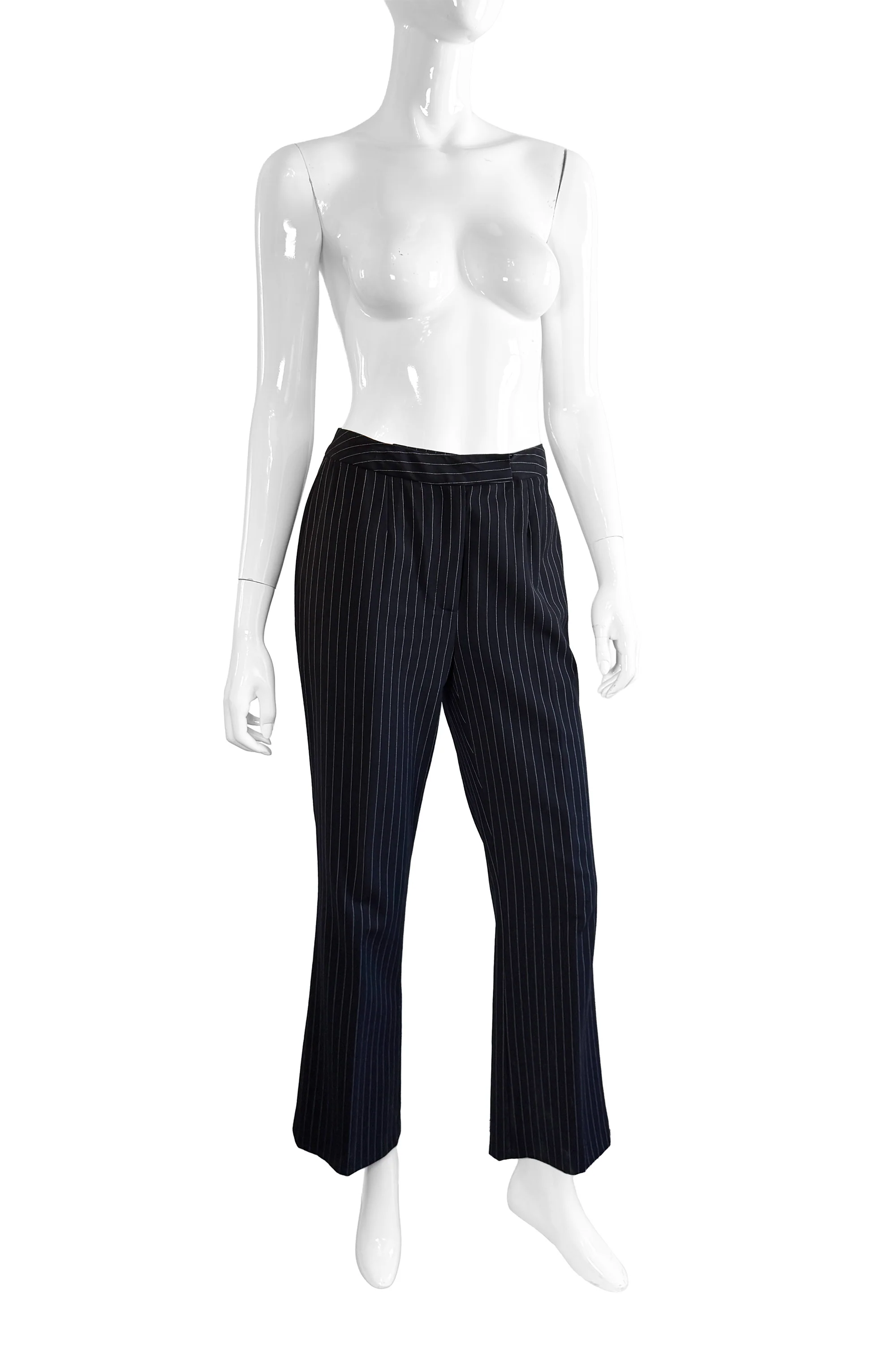 Pinstripe Top & Pant Suit - Image 4