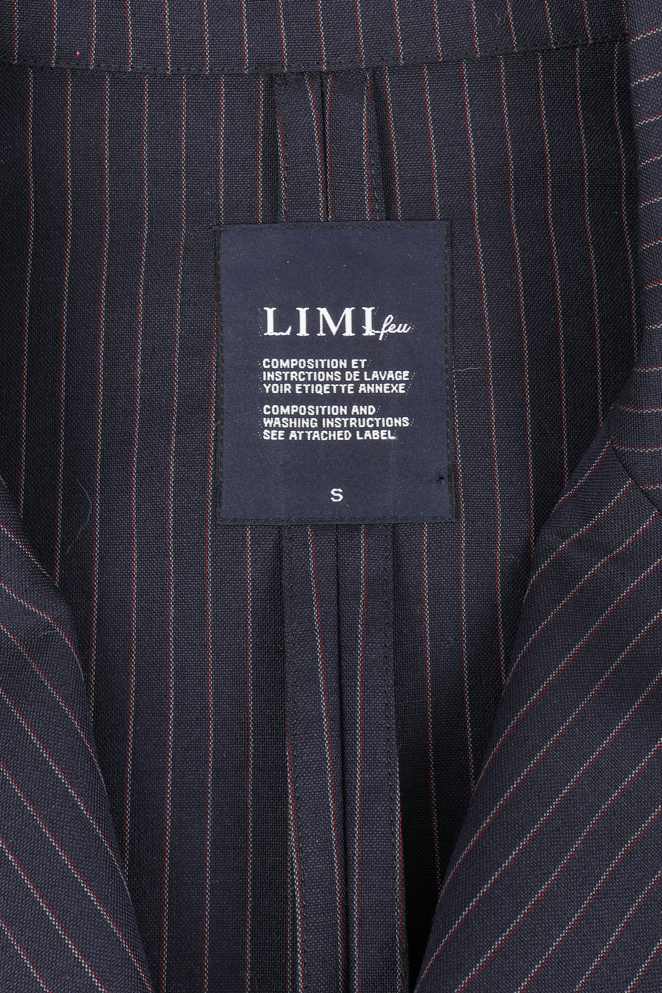 Pinstripe Wool Suit - Image 6