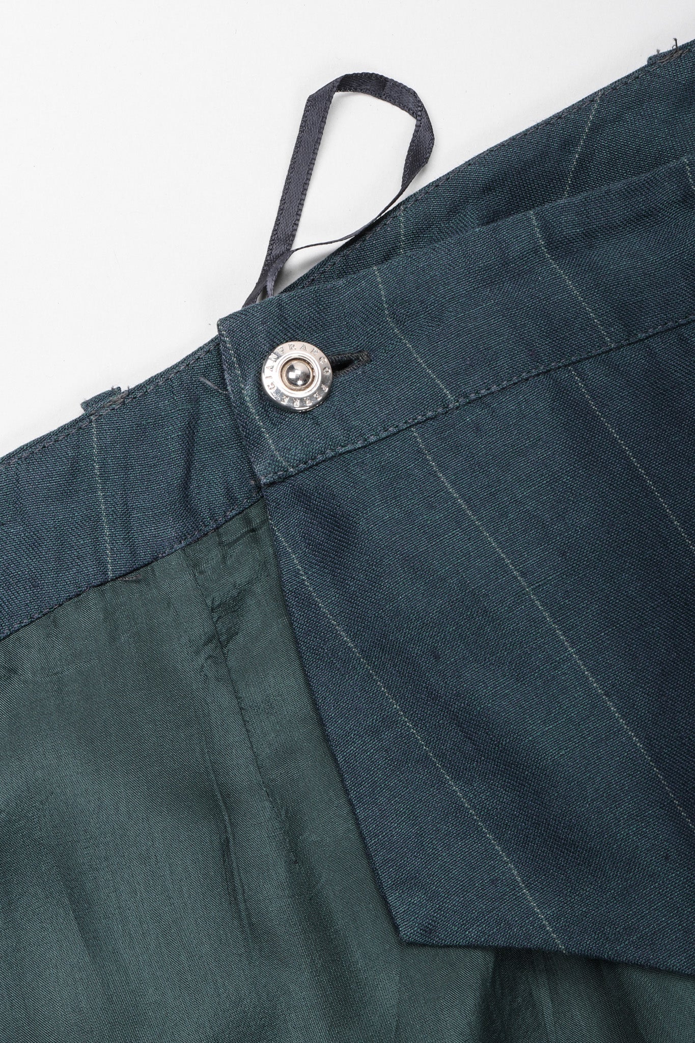 Pinstripe Wrap Trouser Skirt - Image 15