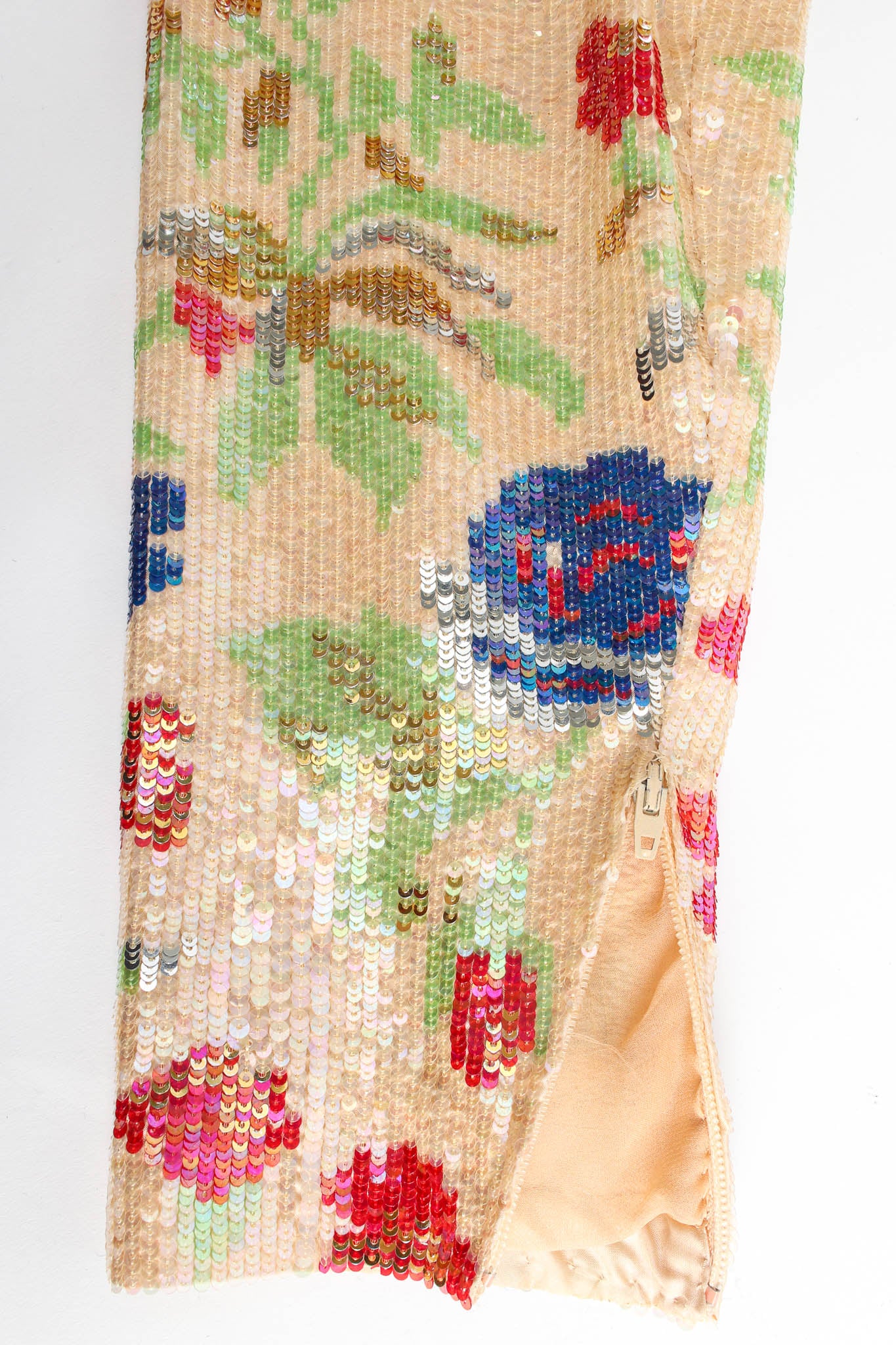 Pixel Sequin Floral Blouse - Image 8