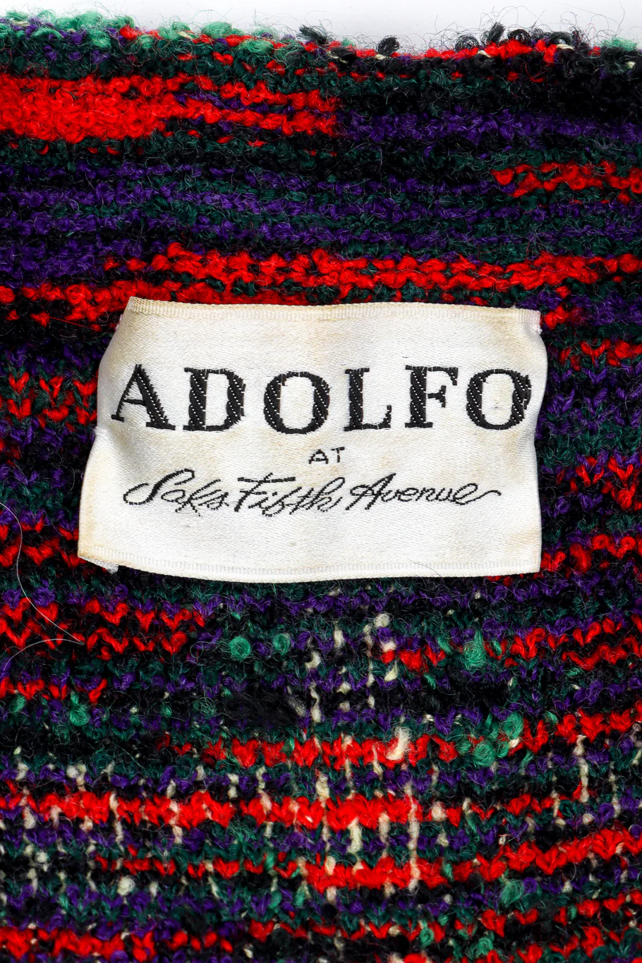 Plaid Knit Jacket - Image 10