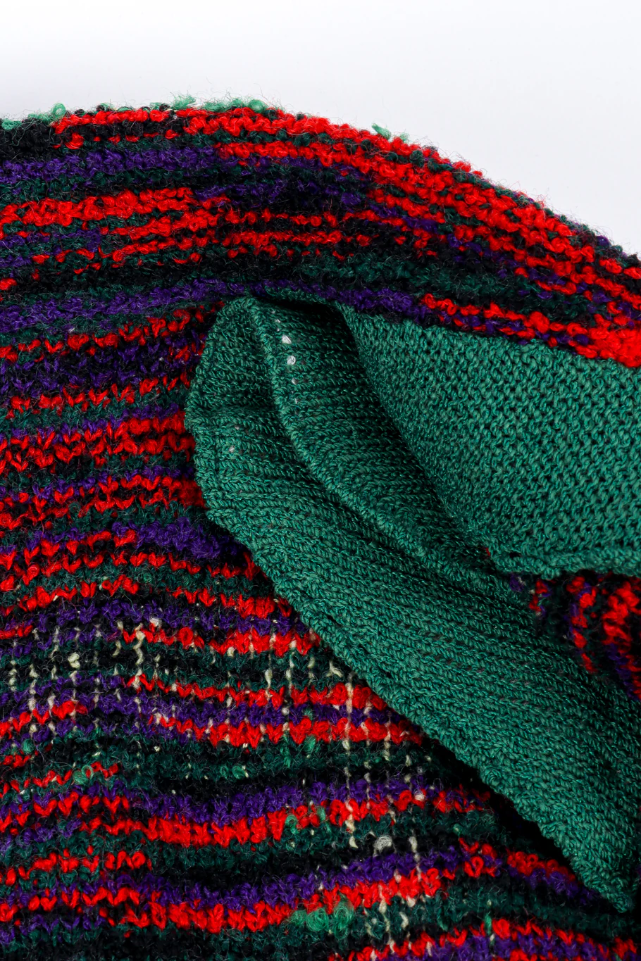 Plaid Knit Jacket - Image 7