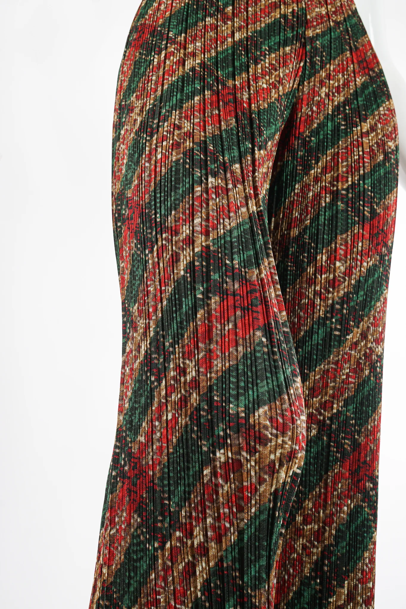 Plaid Stripe Pleated Pant - Image 8
