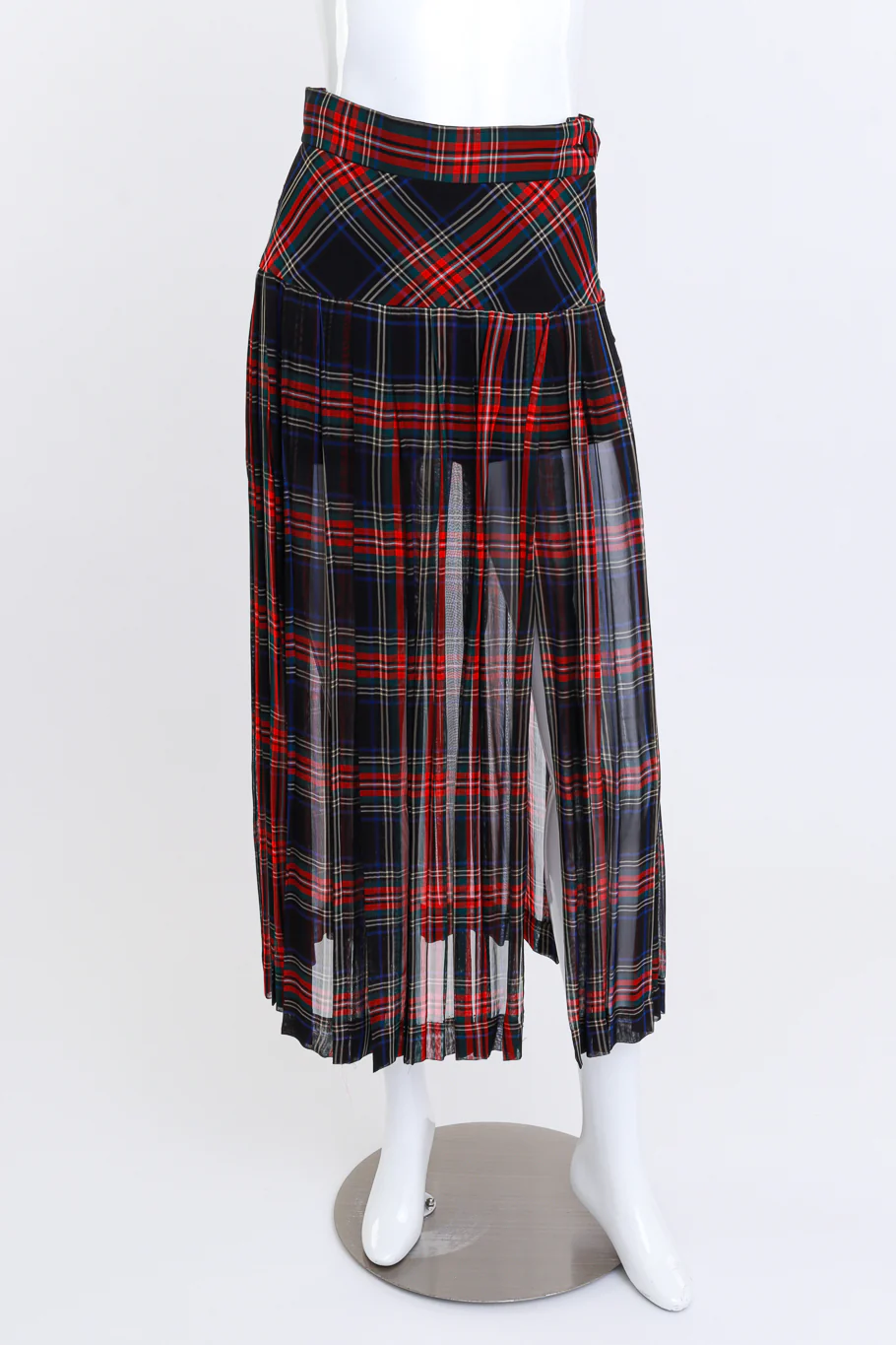 Plaid & Ruffle Deconstructed Skirt Set - Image 5