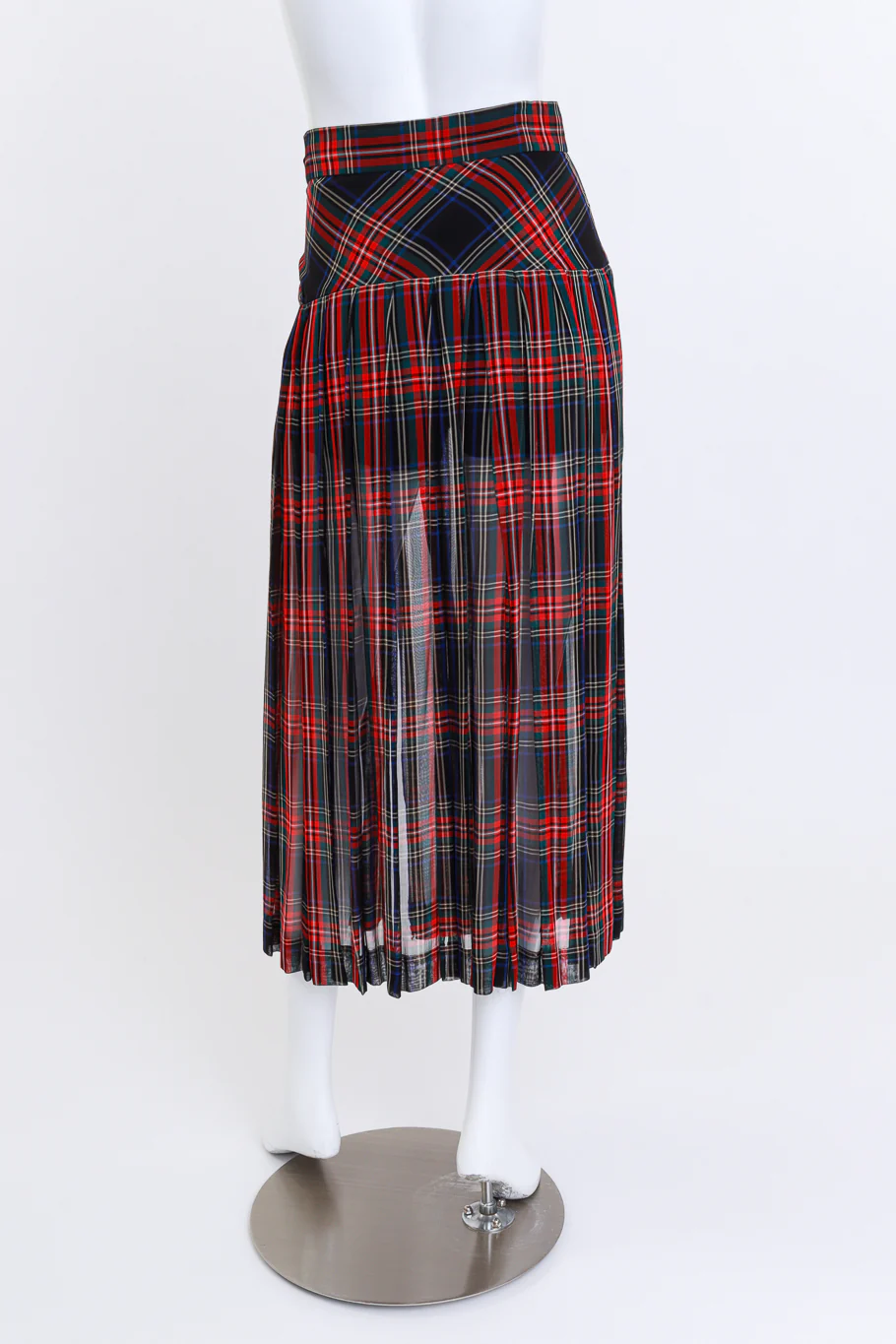 Plaid & Ruffle Deconstructed Skirt Set - Image 6