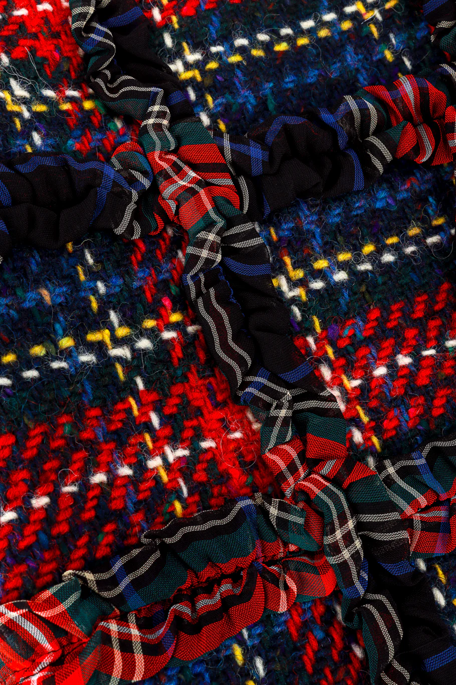 Plaid & Ruffle Deconstructed Skirt Set - Image 7