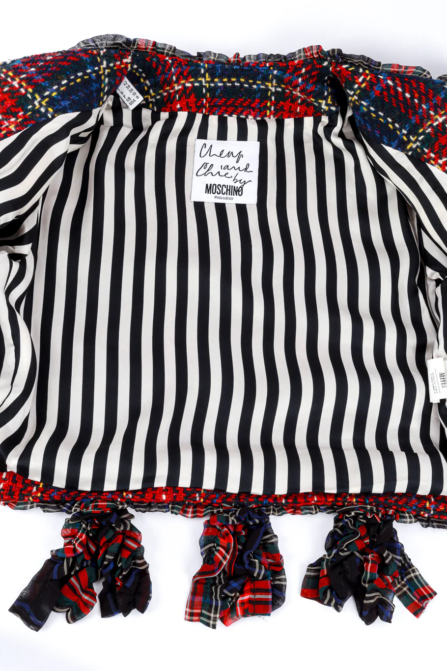 Plaid & Ruffle Deconstructed Skirt Set - Image 8