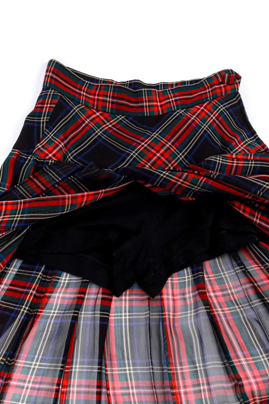 Plaid & Ruffle Deconstructed Skirt Set - Image 9