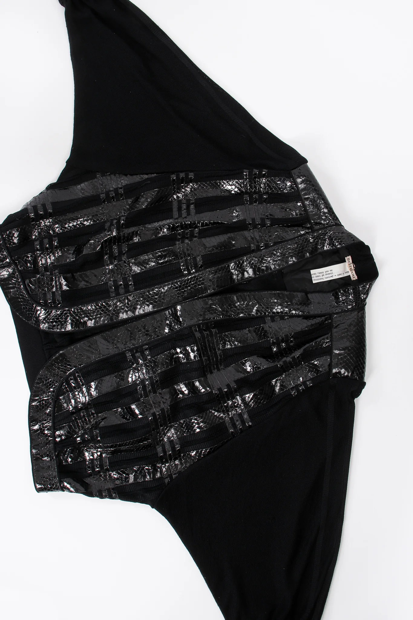 Plaid Snake Batwing Jacket - Image 13