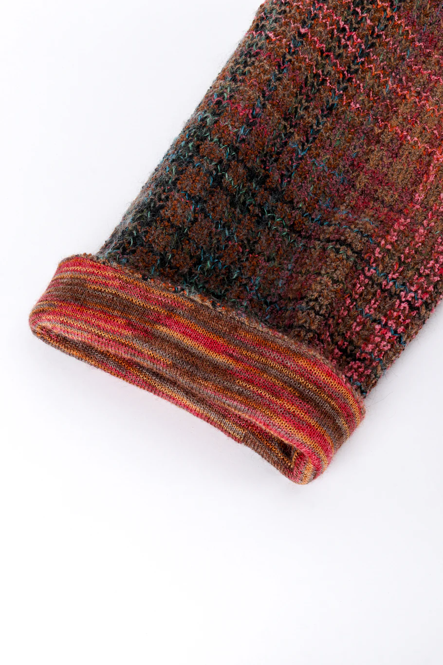 Plaid Striped Knit Duster - Image 5
