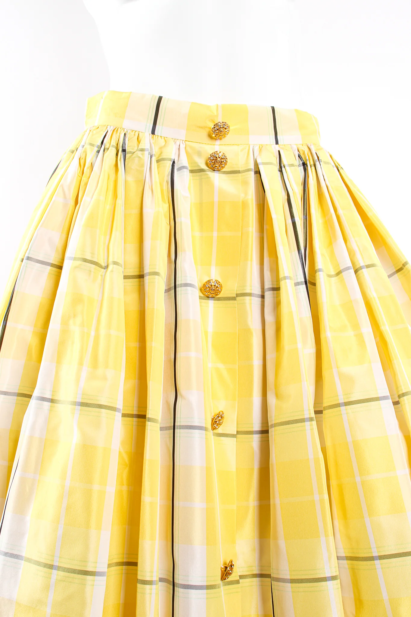 Plaid Taffeta Ball Skirt - Image 10