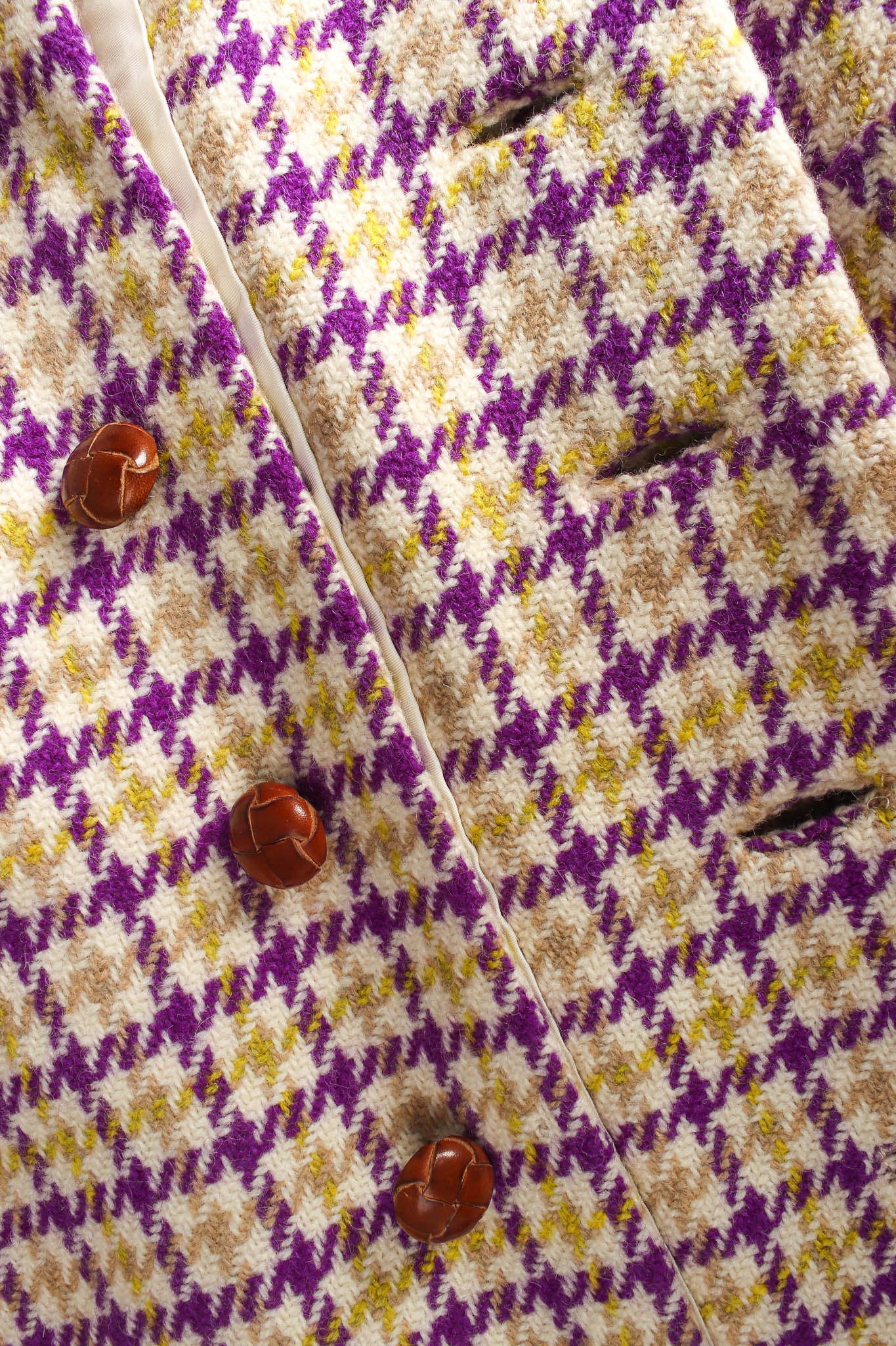 Plaid Tartan Vest Duster & Skirt Set - Image 11