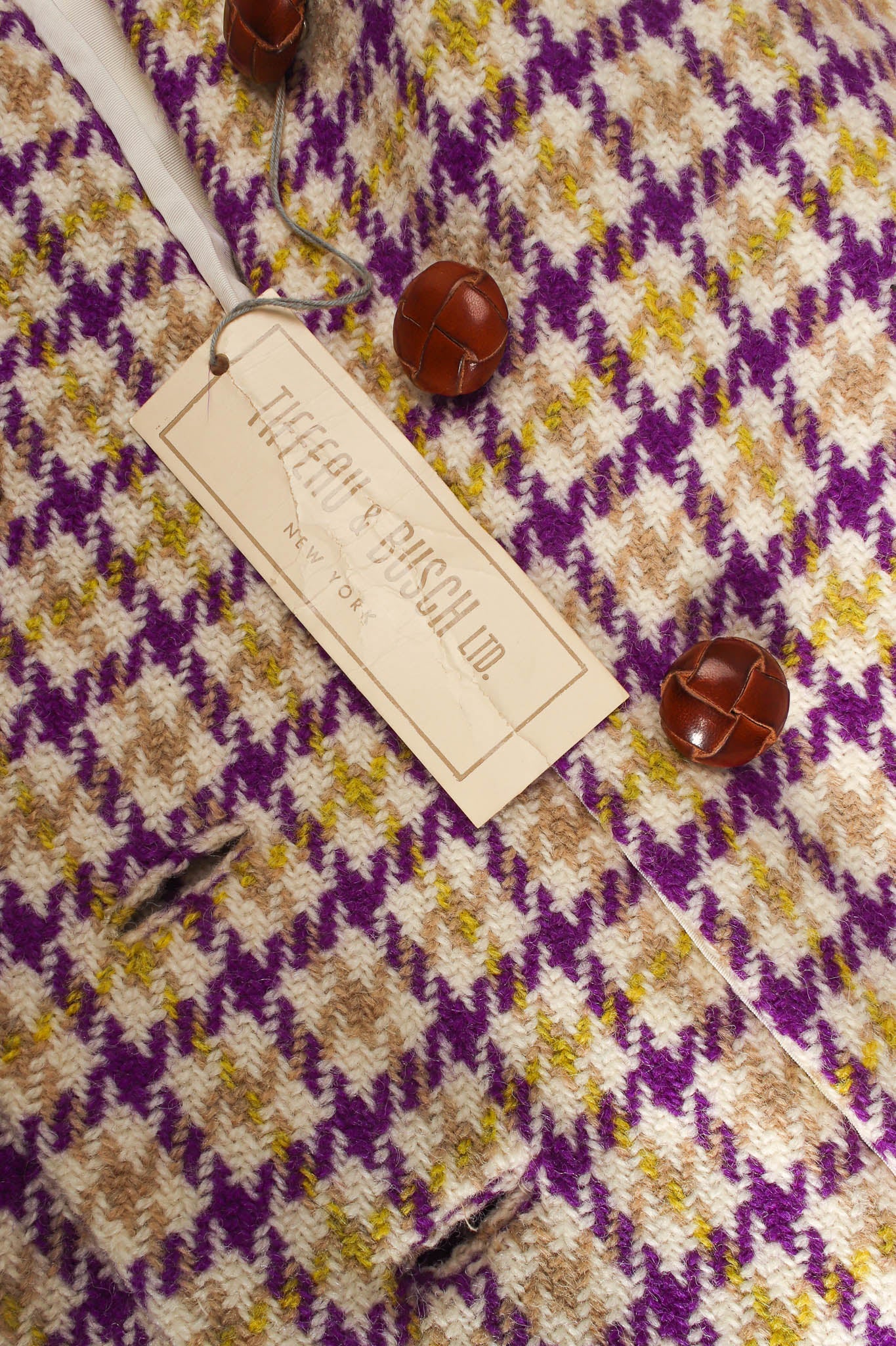 Plaid Tartan Vest Duster & Skirt Set - Image 16