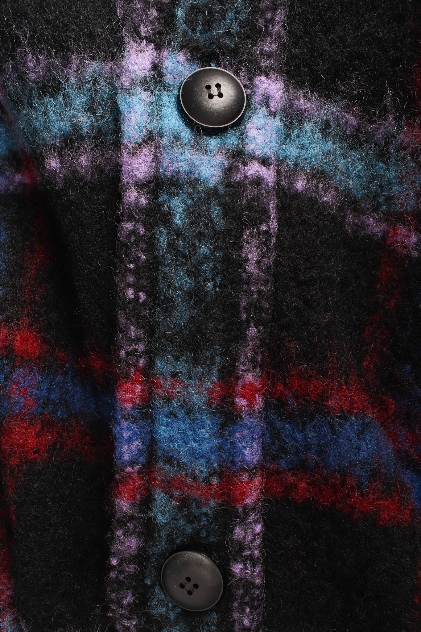 Plaid Wool Coat - Image 10