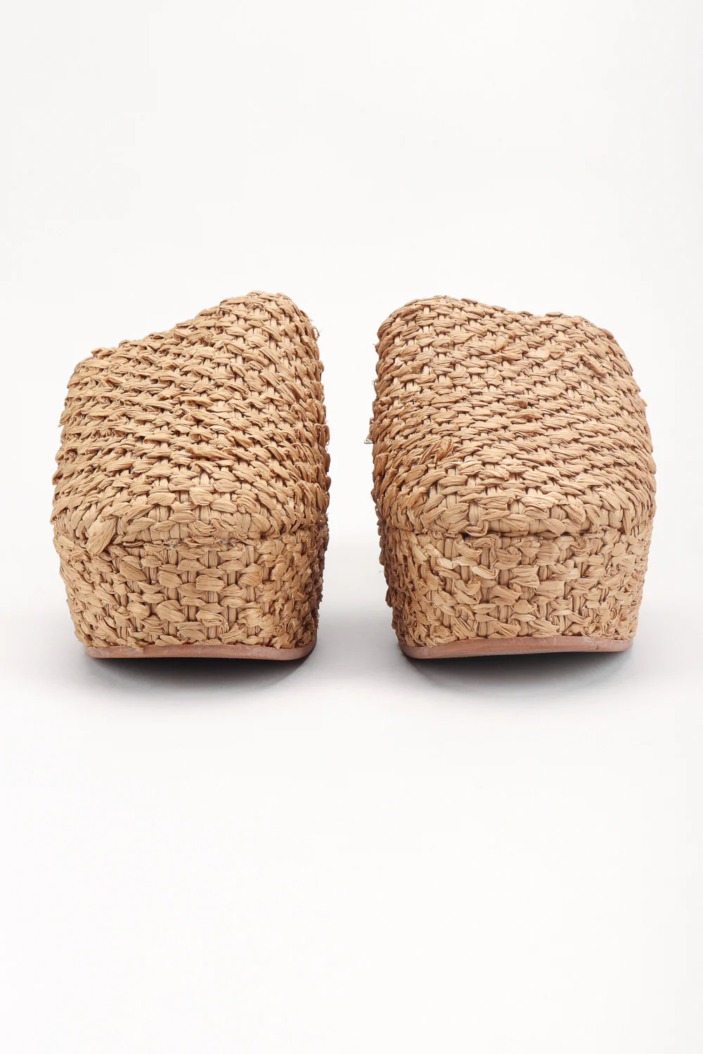 Platform Raffia Clogs - Image 4