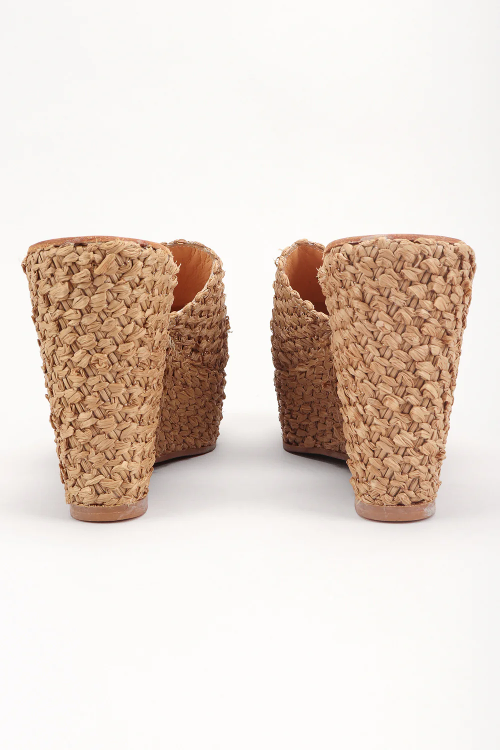 Platform Raffia Clogs - Image 5