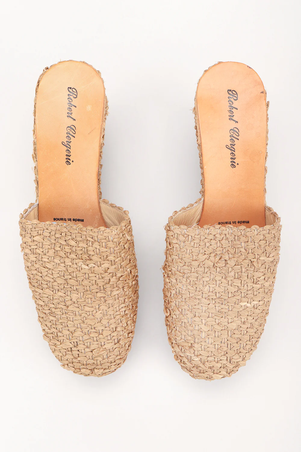 Platform Raffia Clogs - Image 6