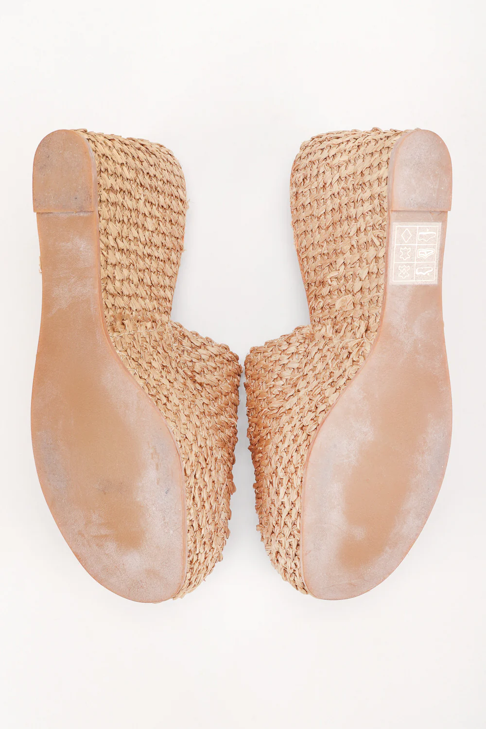 Platform Raffia Clogs - Image 8