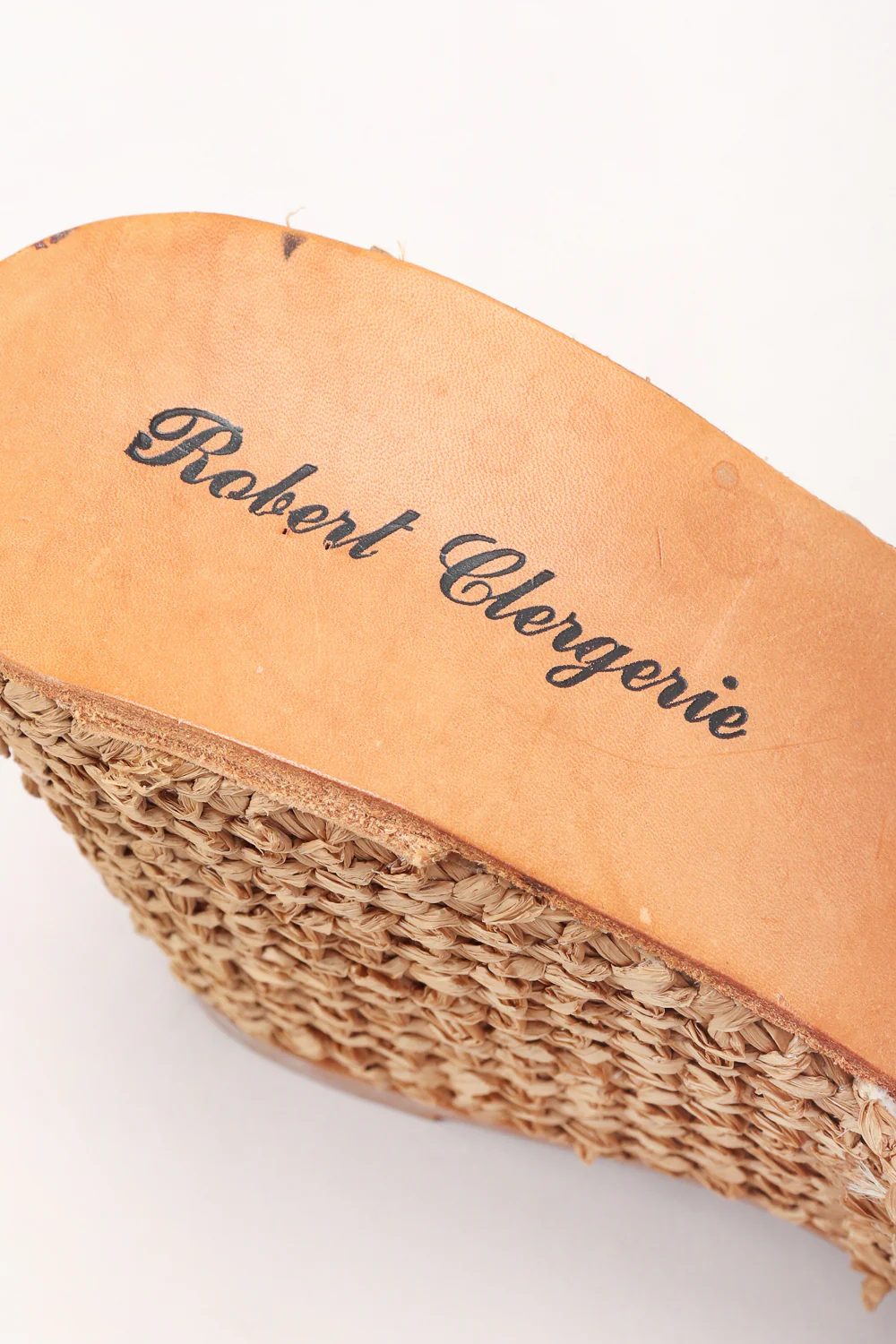 Platform Raffia Clogs - Image 9
