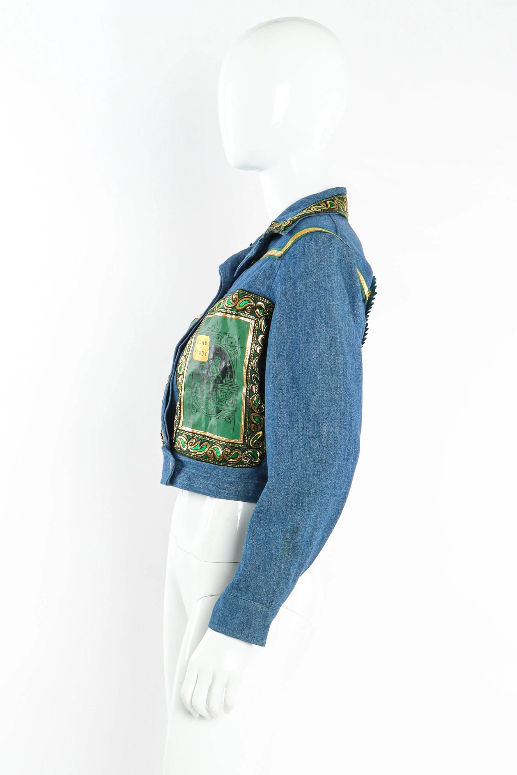 Play & Work Hard Denim Jacket - Image 3