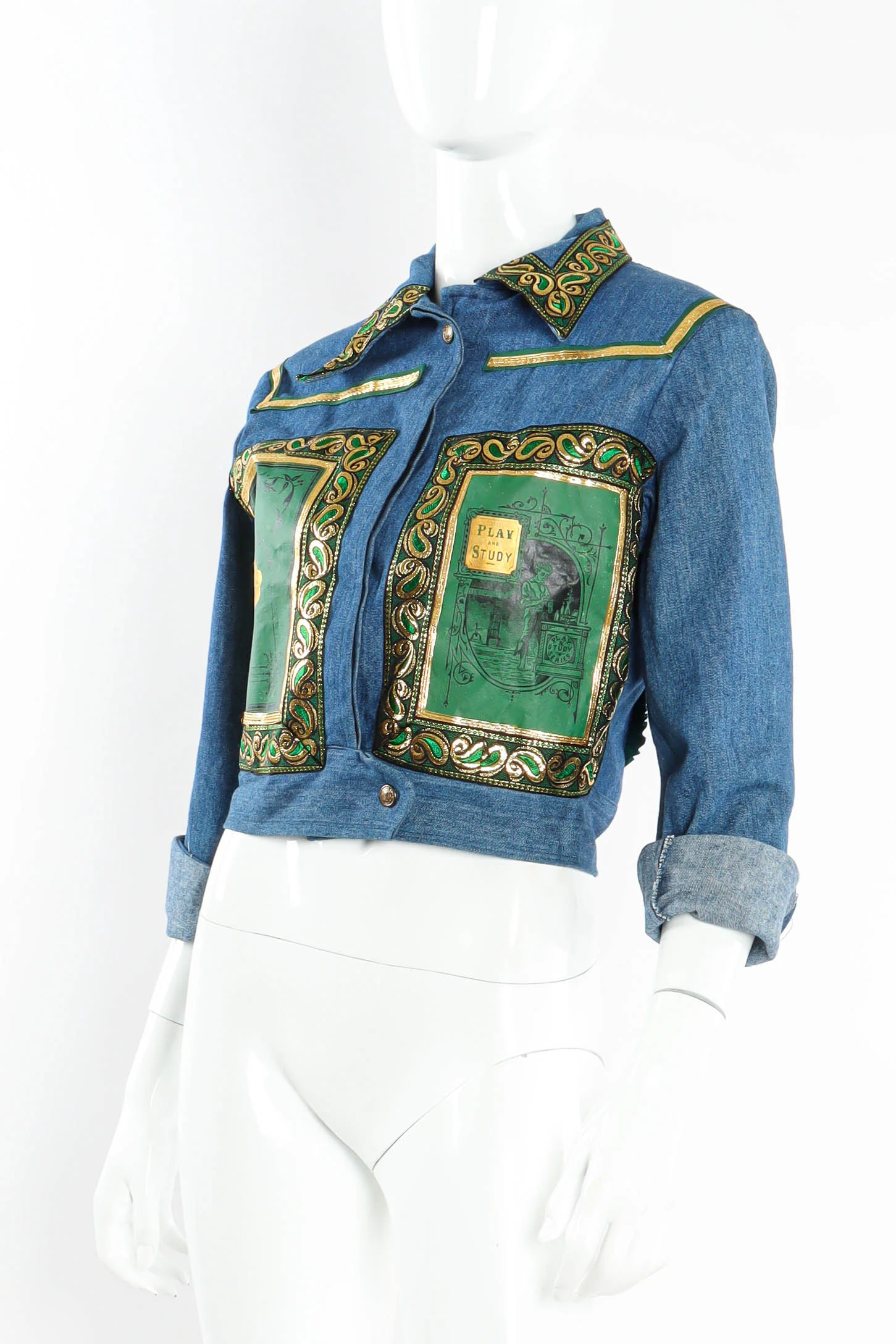 Play & Work Hard Denim Jacket - Image 4