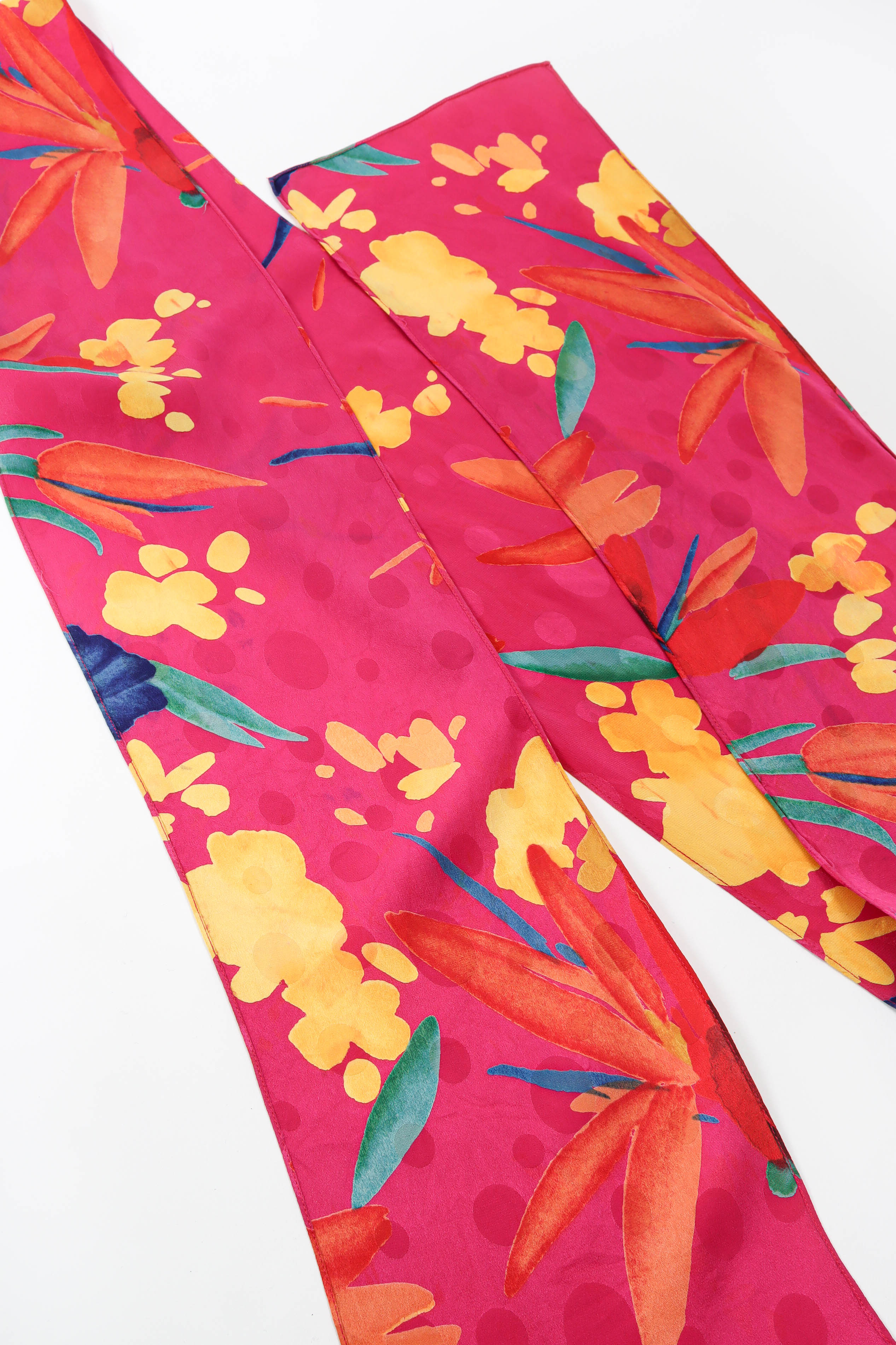 Pleasant Floral Wrap Dress - Image 6