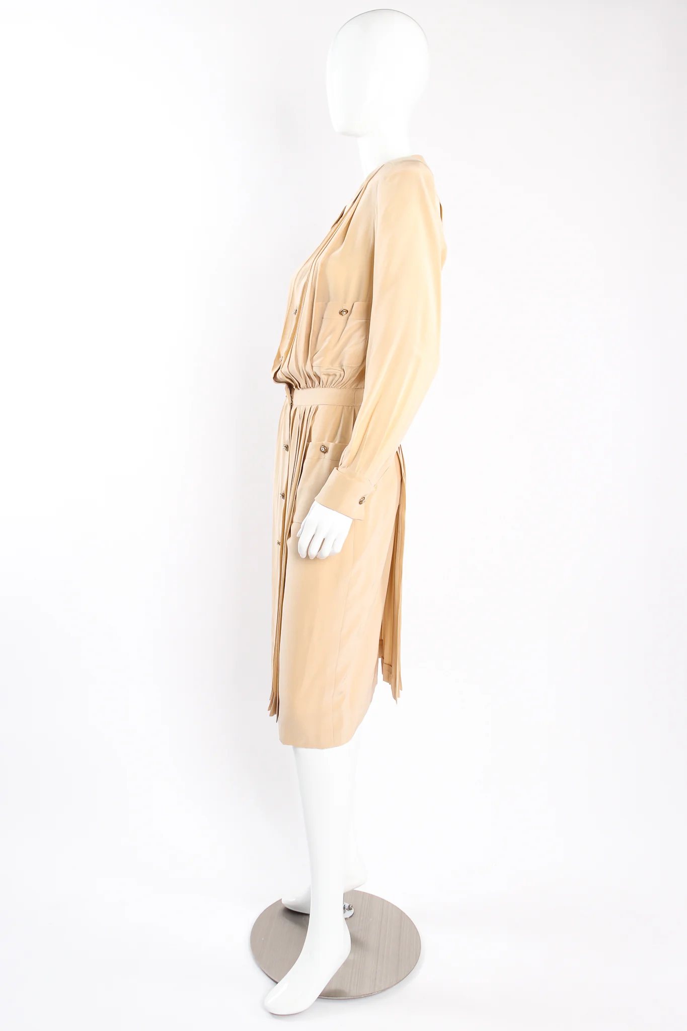 Pleat Panel Dress - Image 3