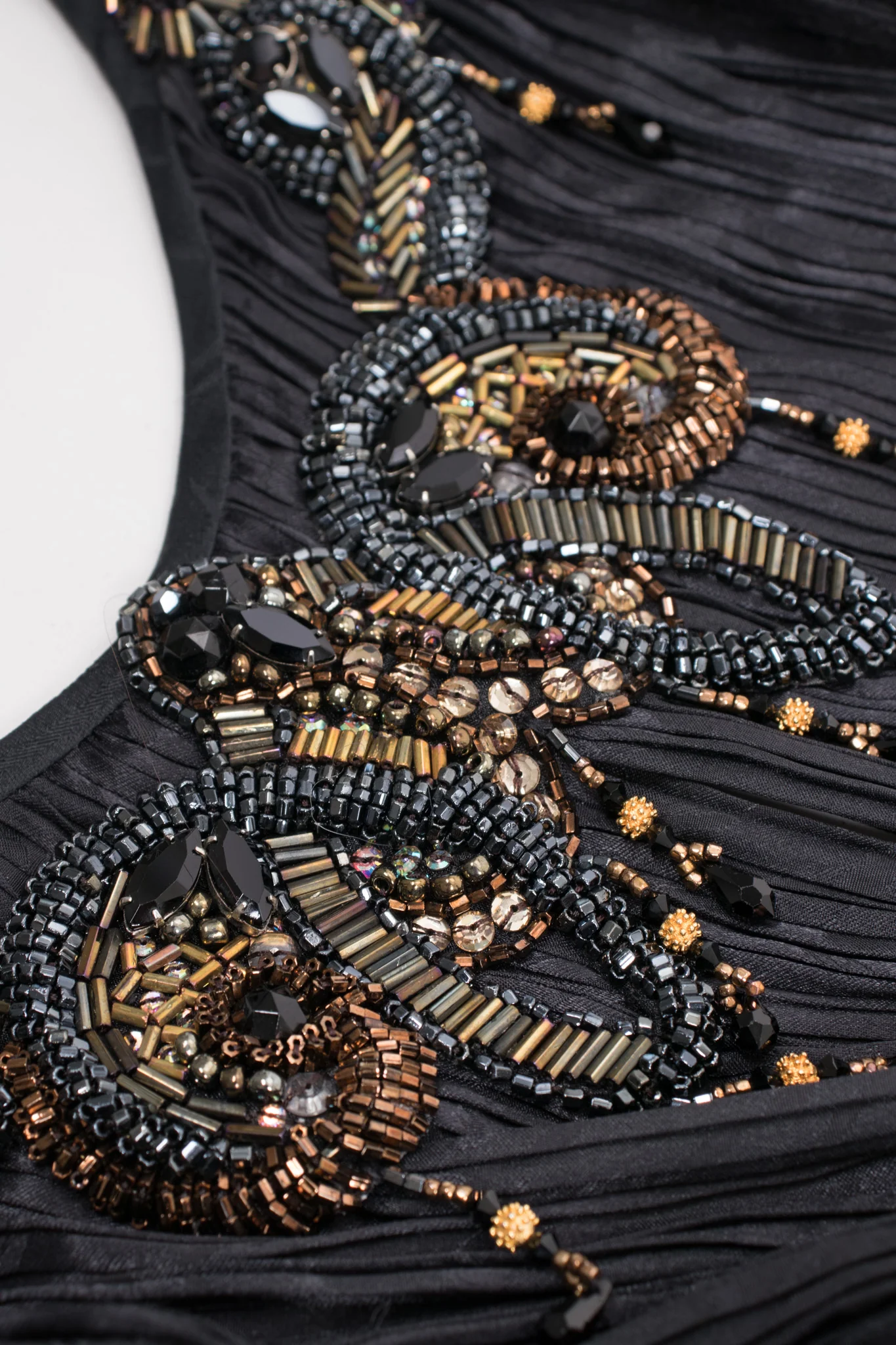 Pleated Art Deco Dress - Image 10