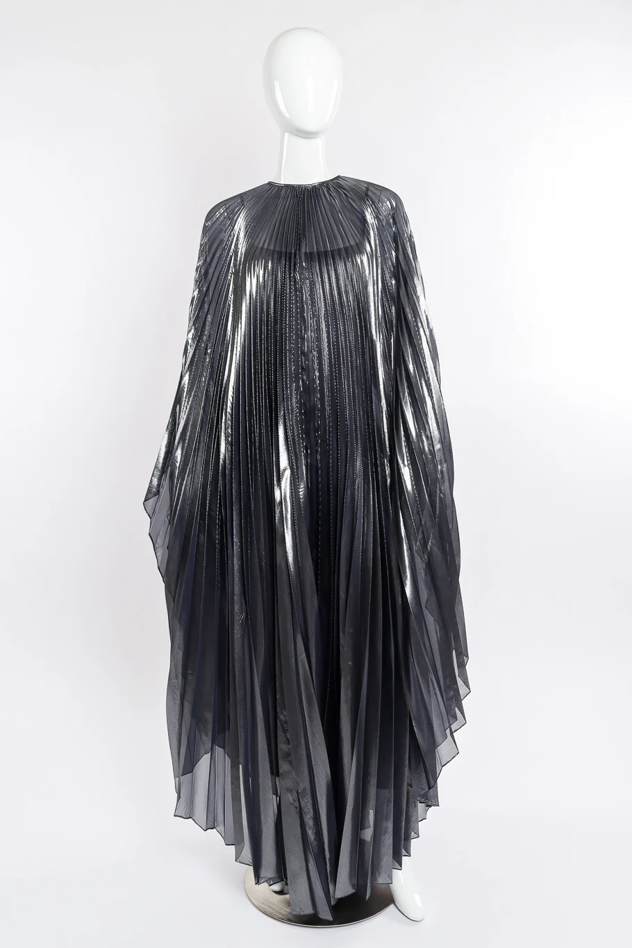 Pleated Caftan & Bodysuit