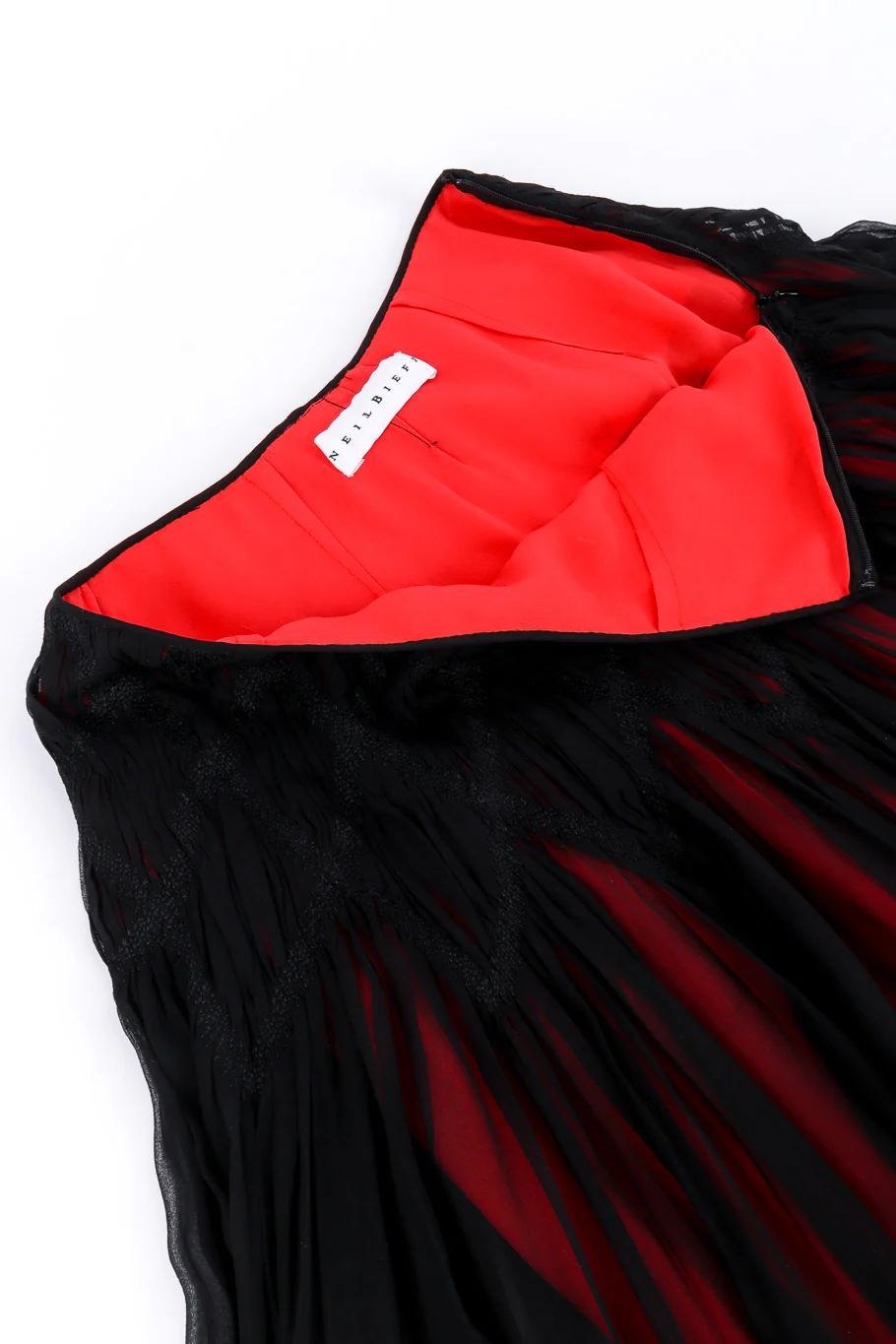 Pleated Chiffon Skirt - Image 13